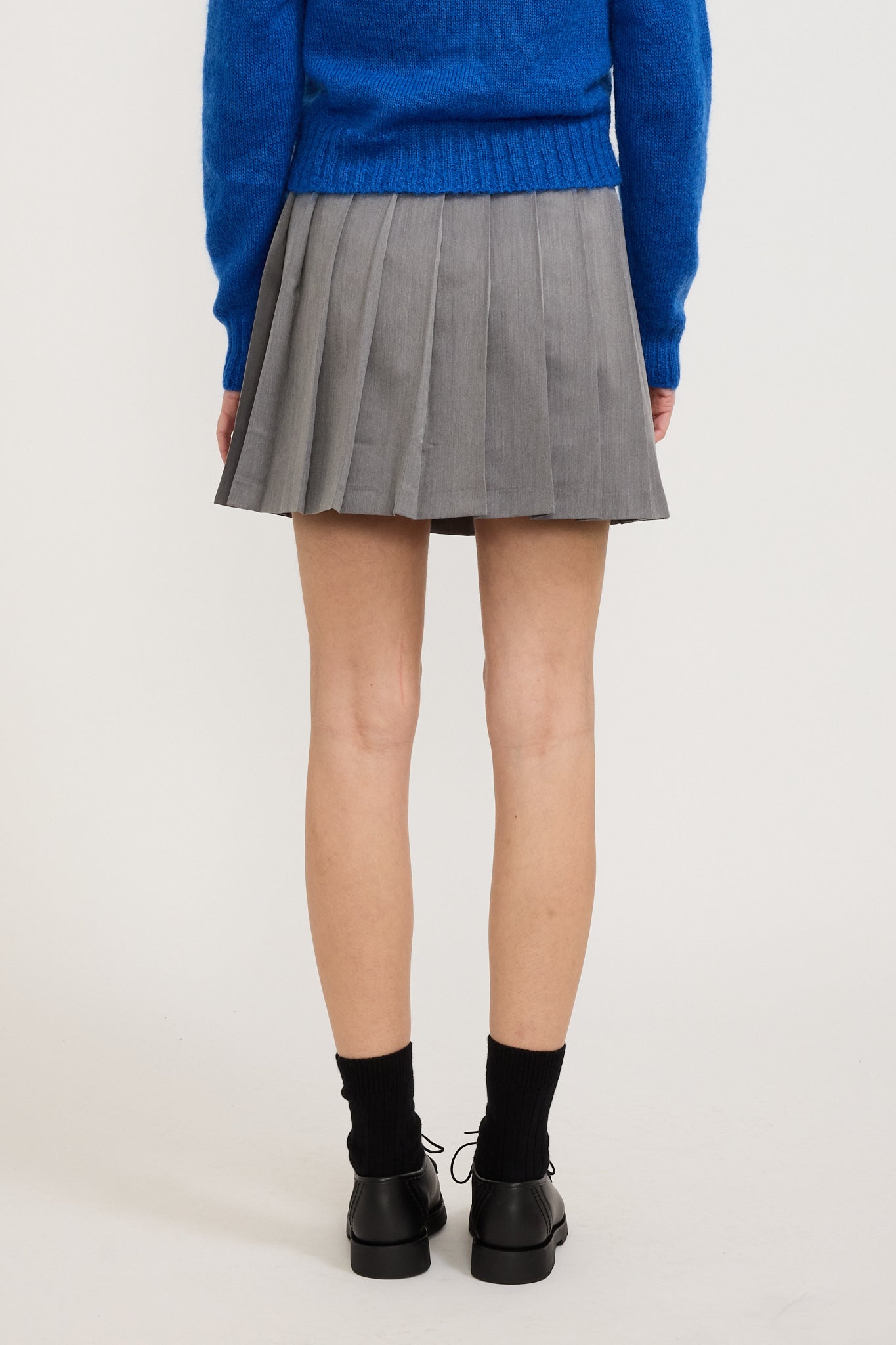 Blanca | Cosmo Pleated Skirt Grey | Maplestore