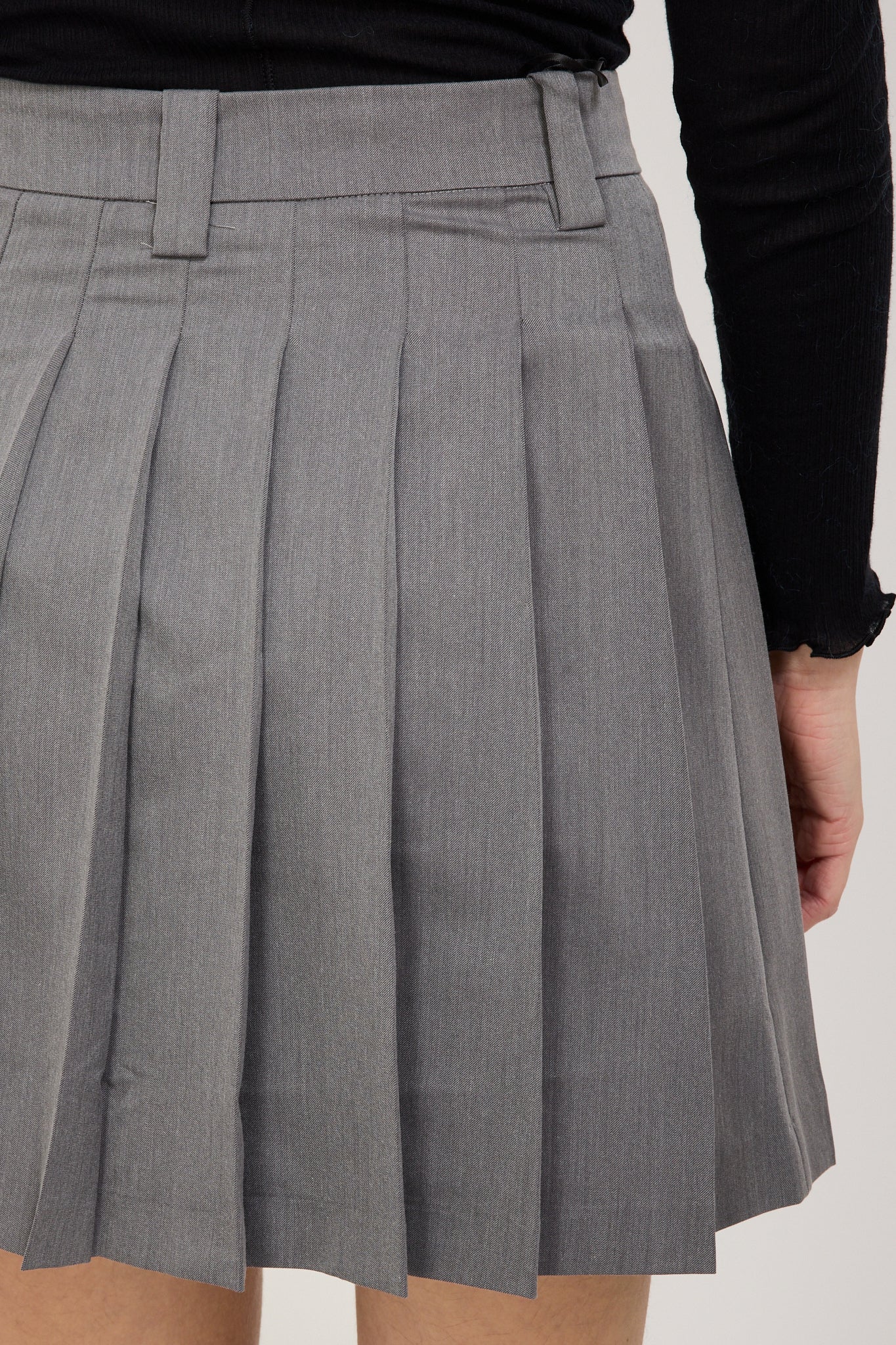 Blanca | Cosmo Pleated Skirt Grey | Maplestore