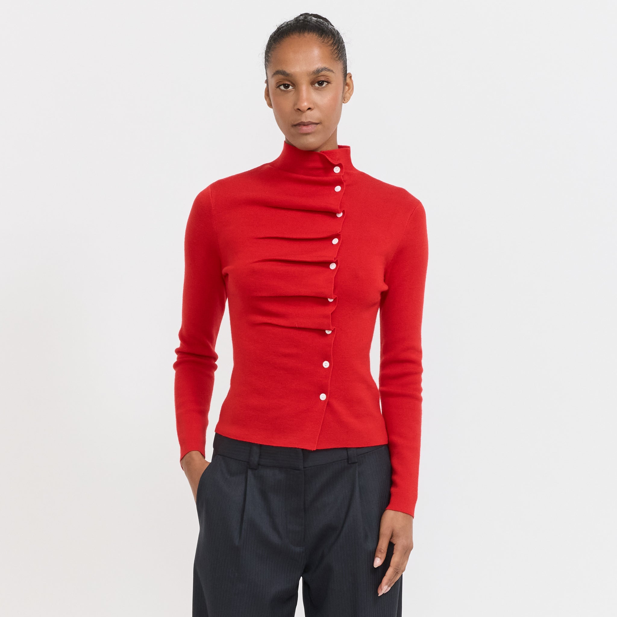 Ellidy Cardigan Red