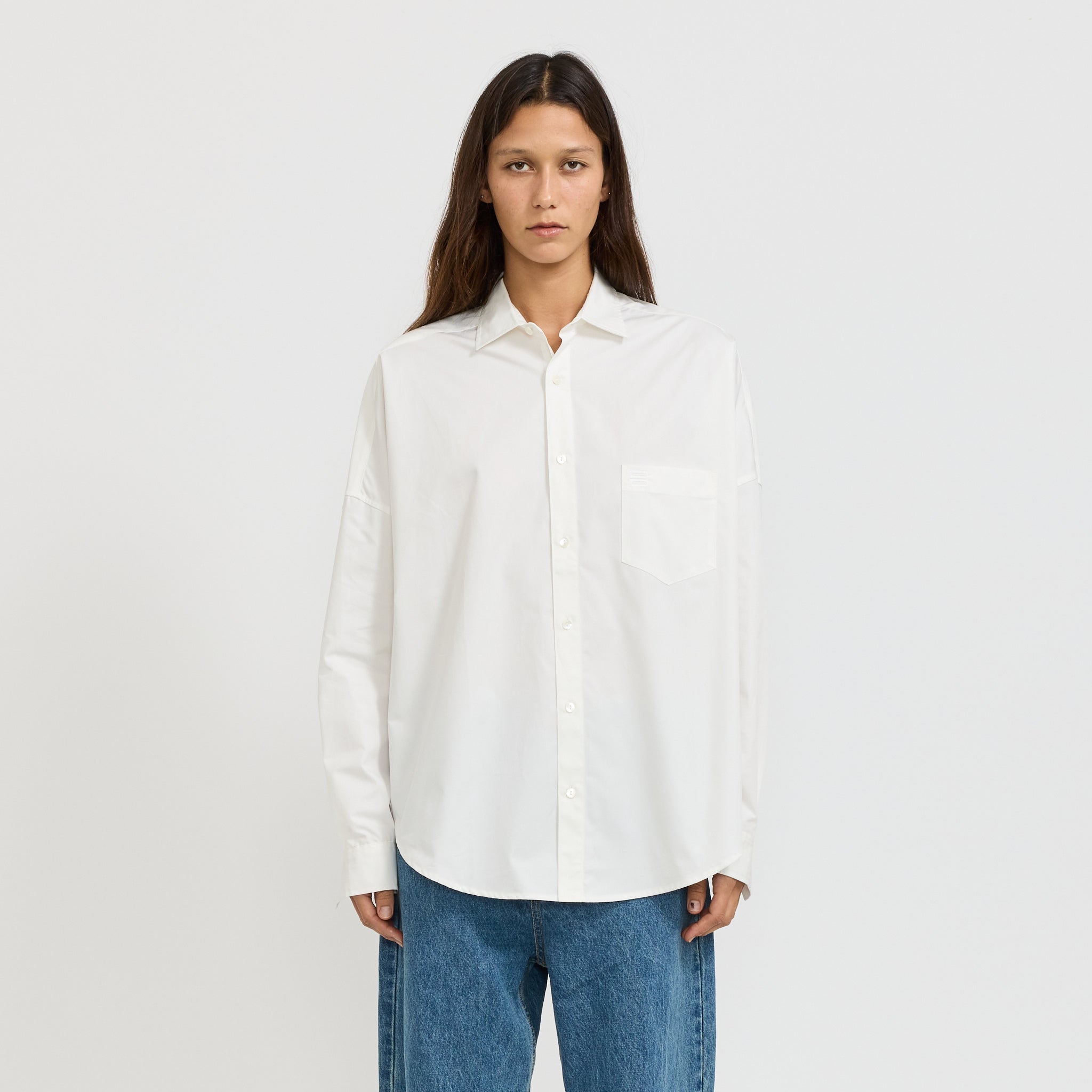 Jeanne Shirt White