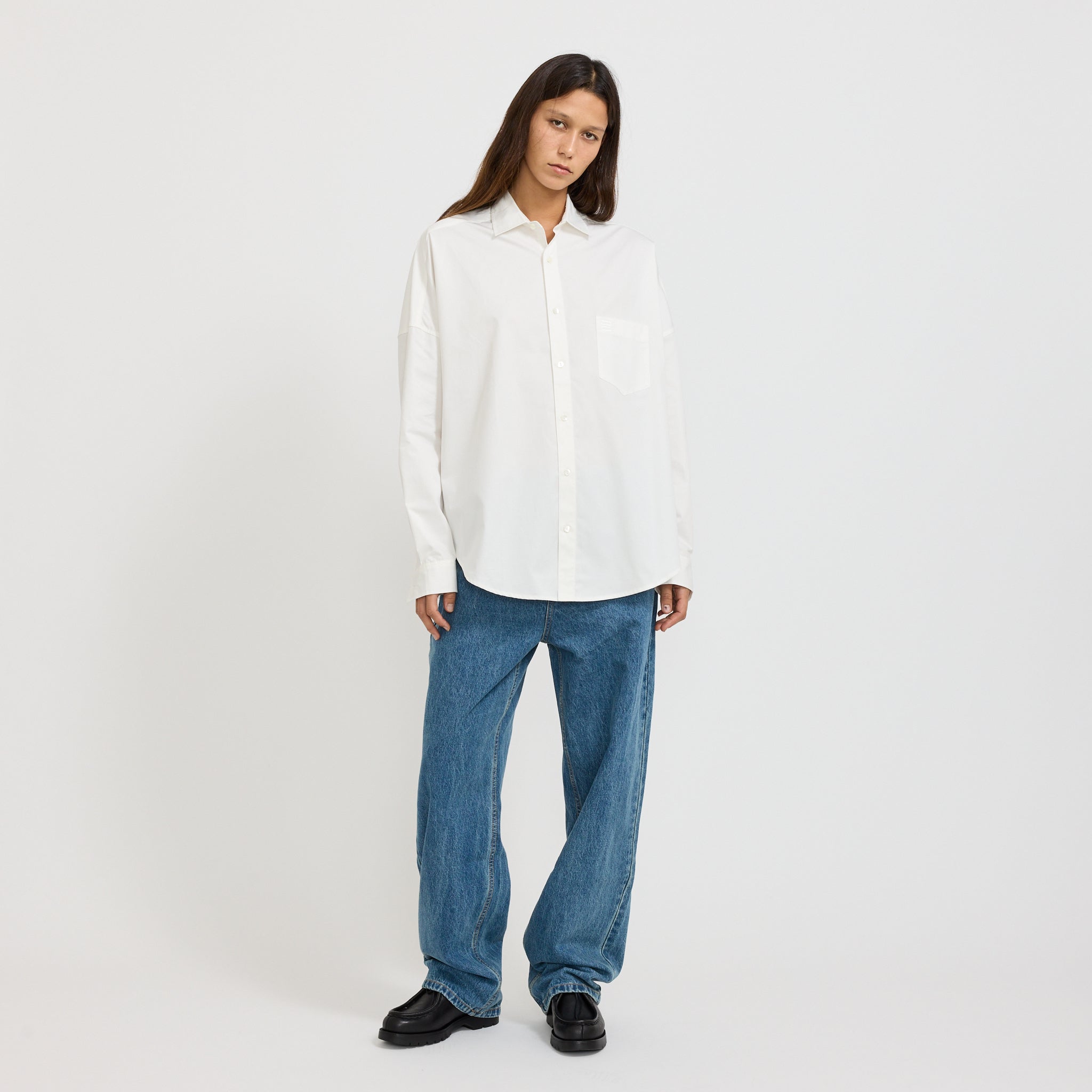 Jeanne Shirt White