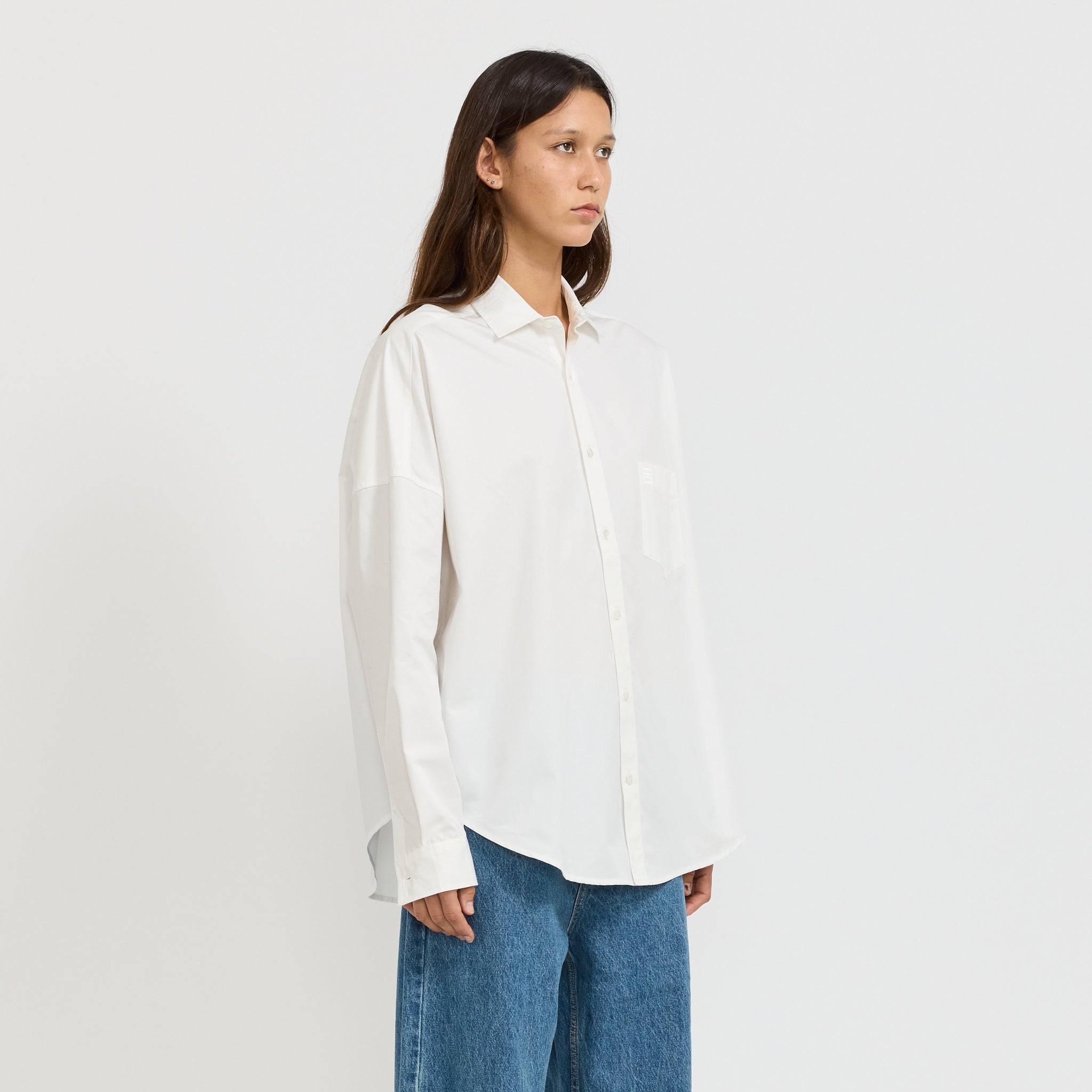 Jeanne Shirt White