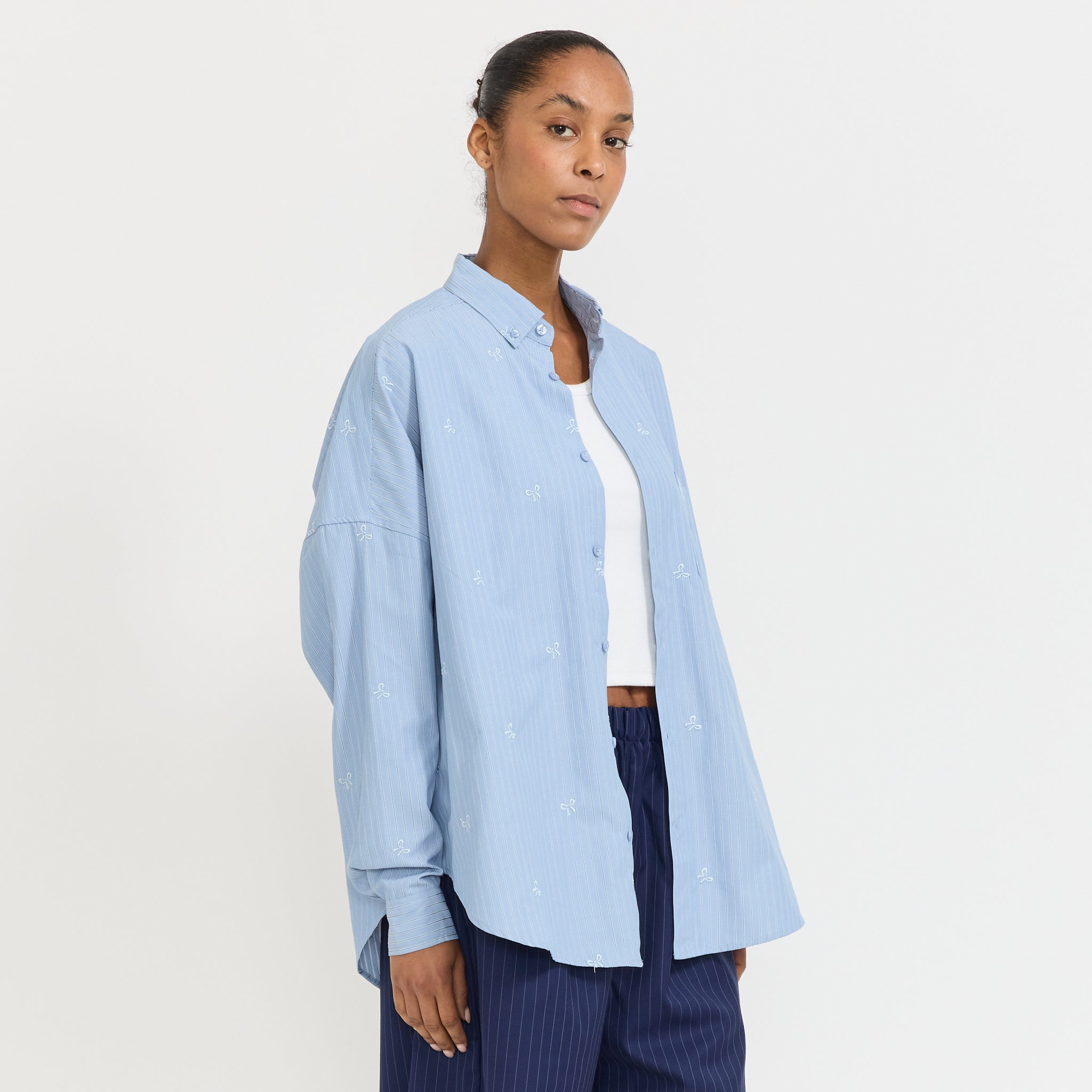 Blanca | Juna Shirt Blue | Maplestore