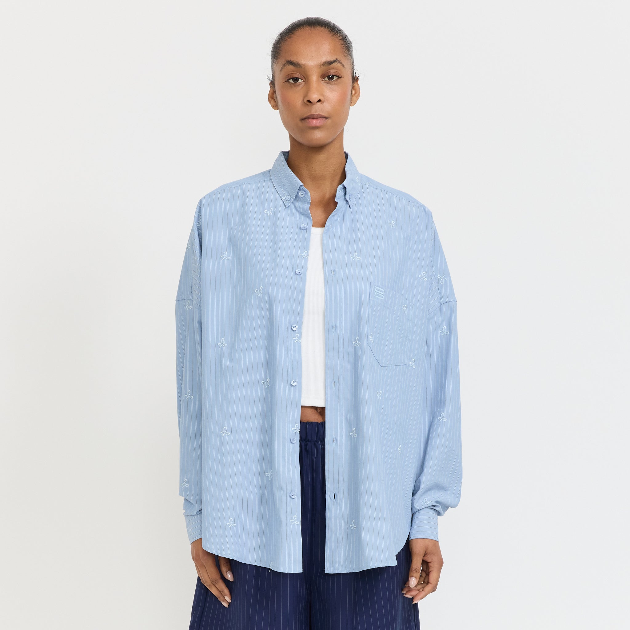 Blanca | Juna Shirt Blue | Maplestore
