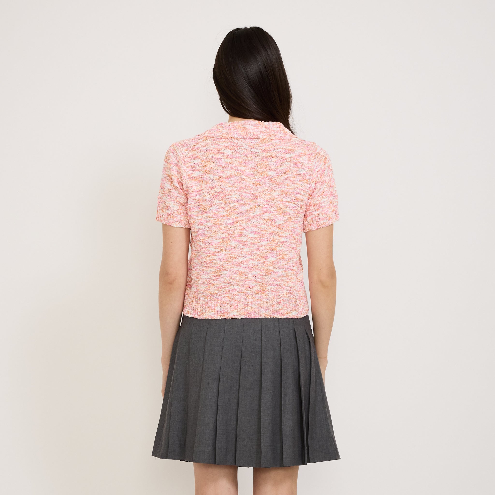 Blanca | Marfa Knit Polo Pink | Maplestore