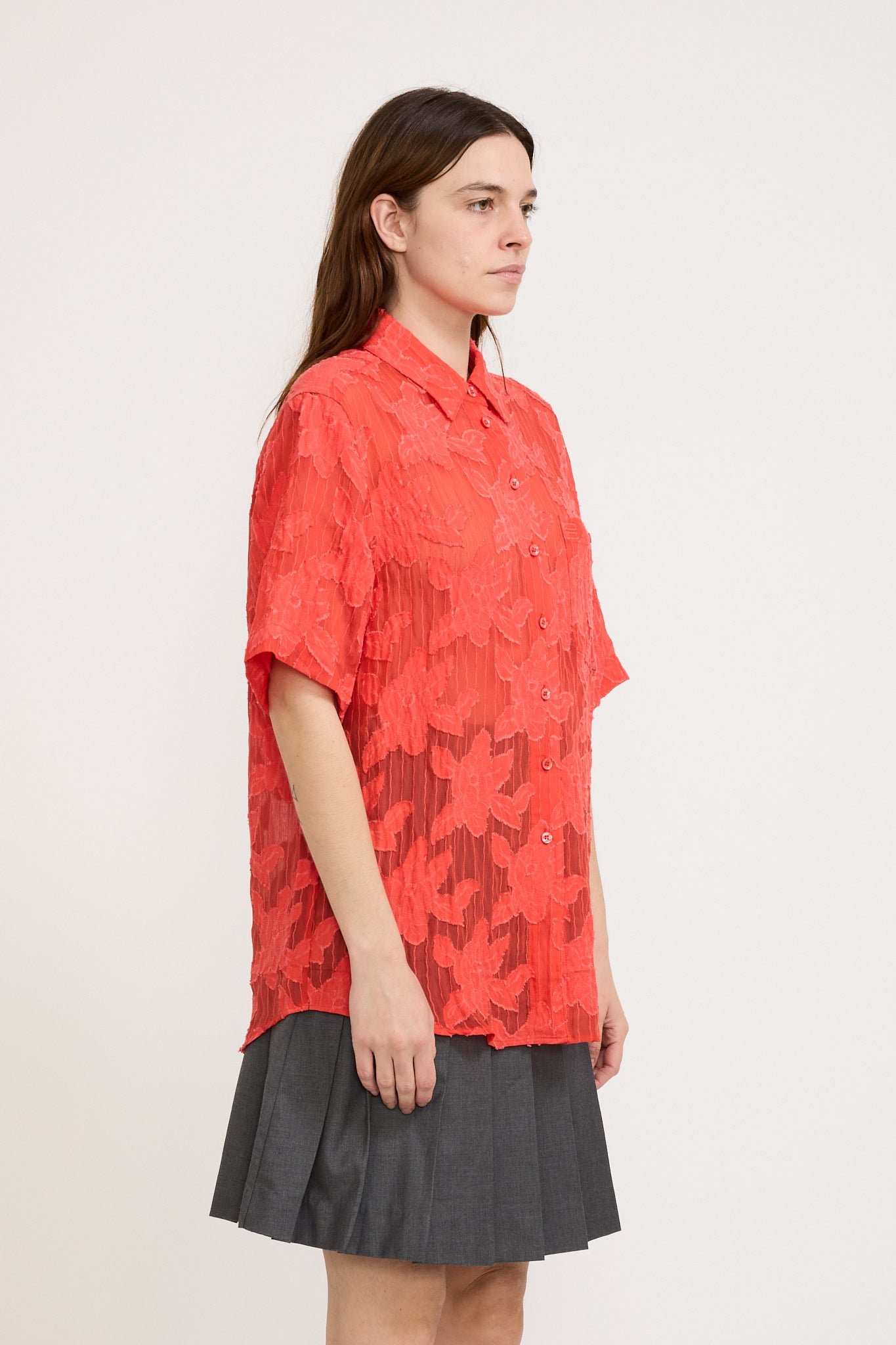 Blanca | Millie Shirt Red | Maplestore