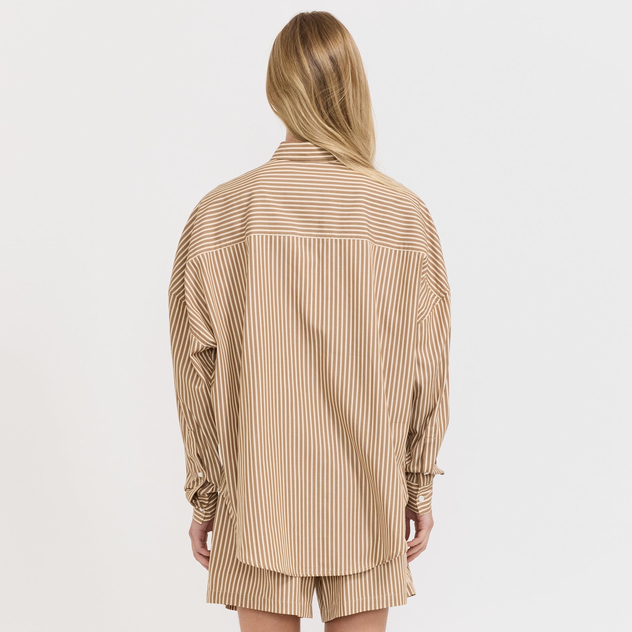 Blanca | Nate Shirt Brown | Maplestore