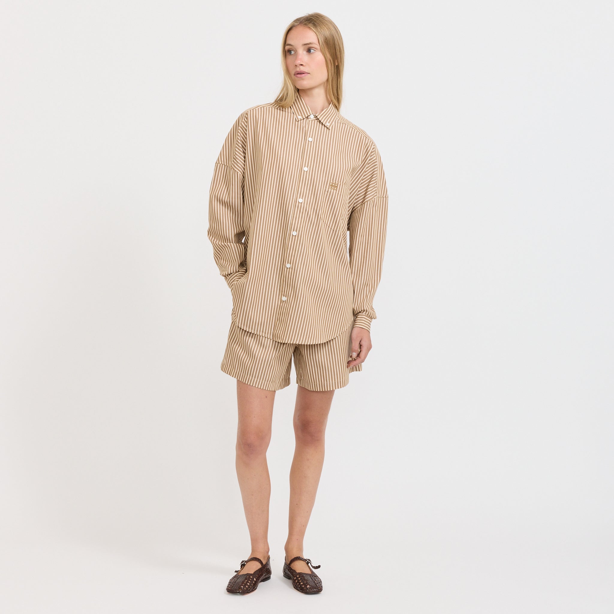 Blanca | Nate Shorts Brown | Maplestore