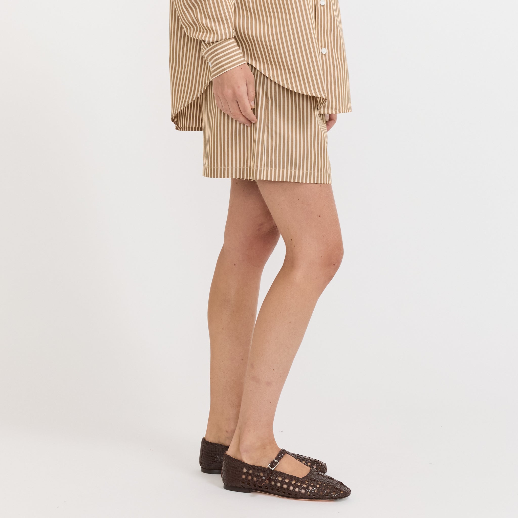 Blanca | Nate Shorts Brown | Maplestore