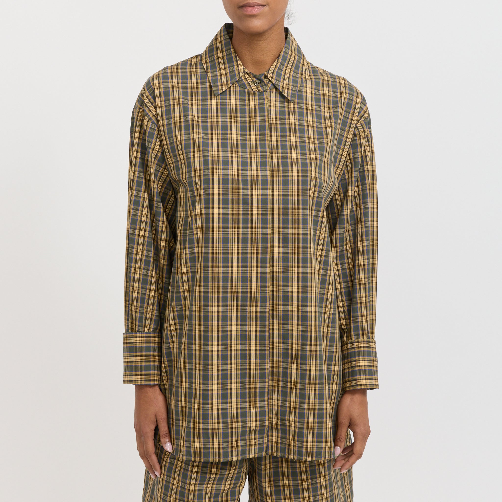 Blanca | Pascale Shirt Brown | Maplestore