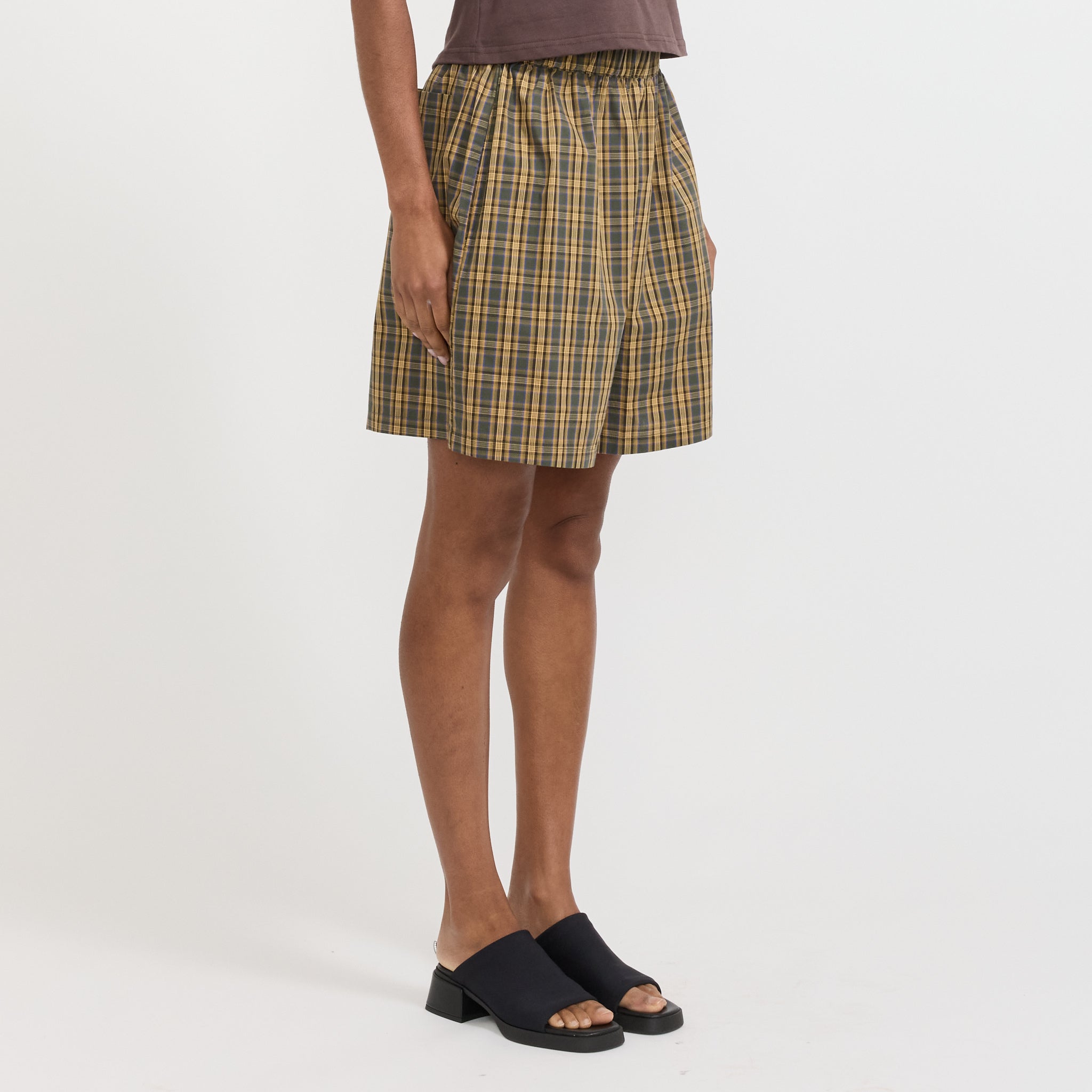 Blanca | Pascale Shorts Brown | Maplestore