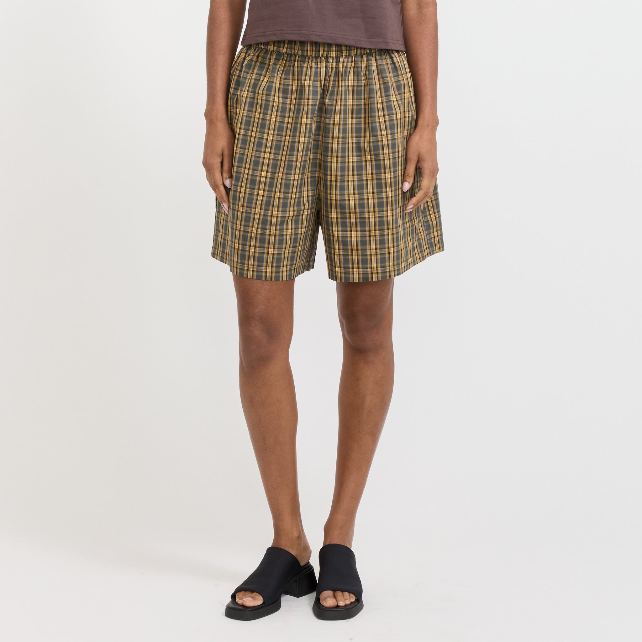 Blanca | Pascale Shorts Brown | Maplestore