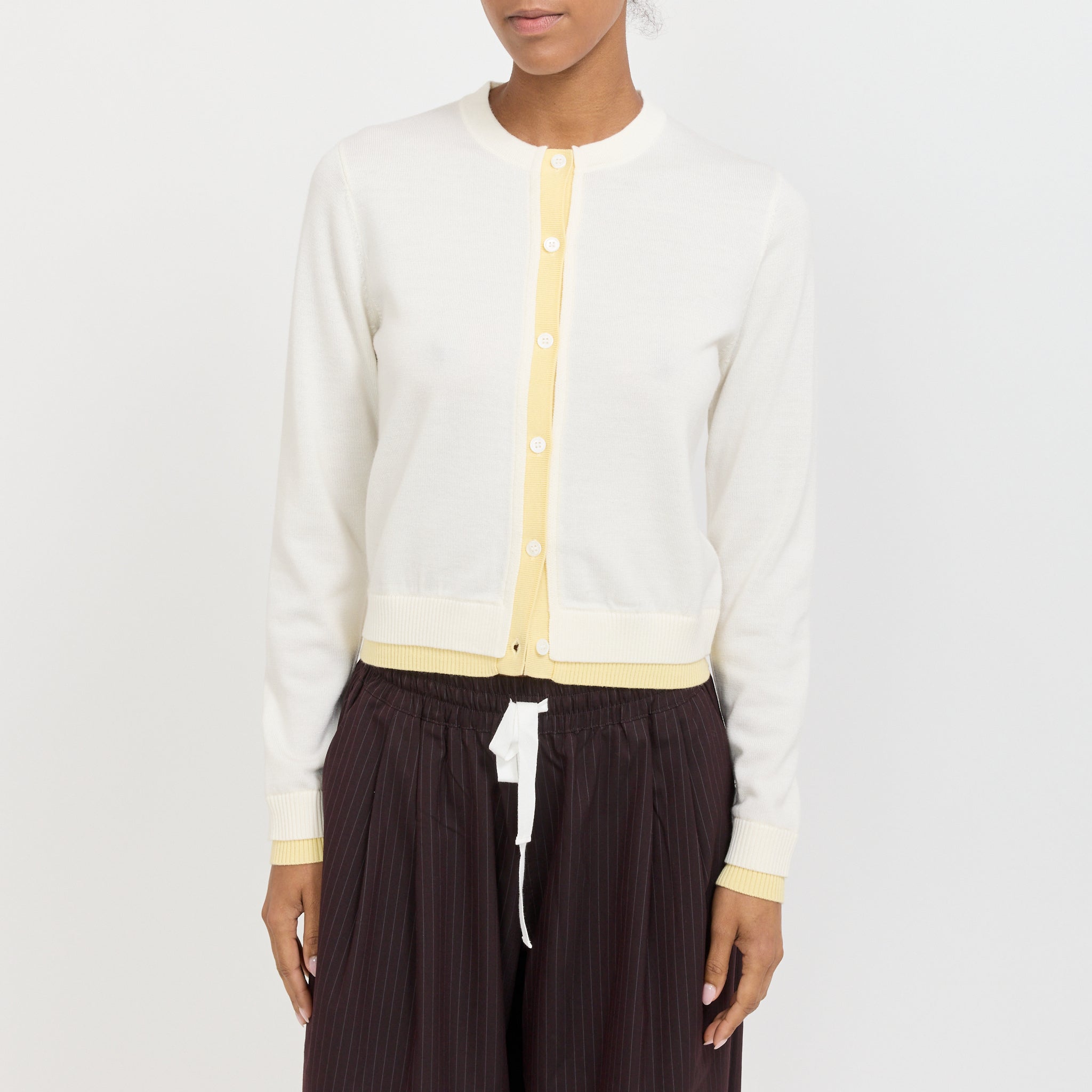 Blanca | Roy Cardigan Butter | Maplestore