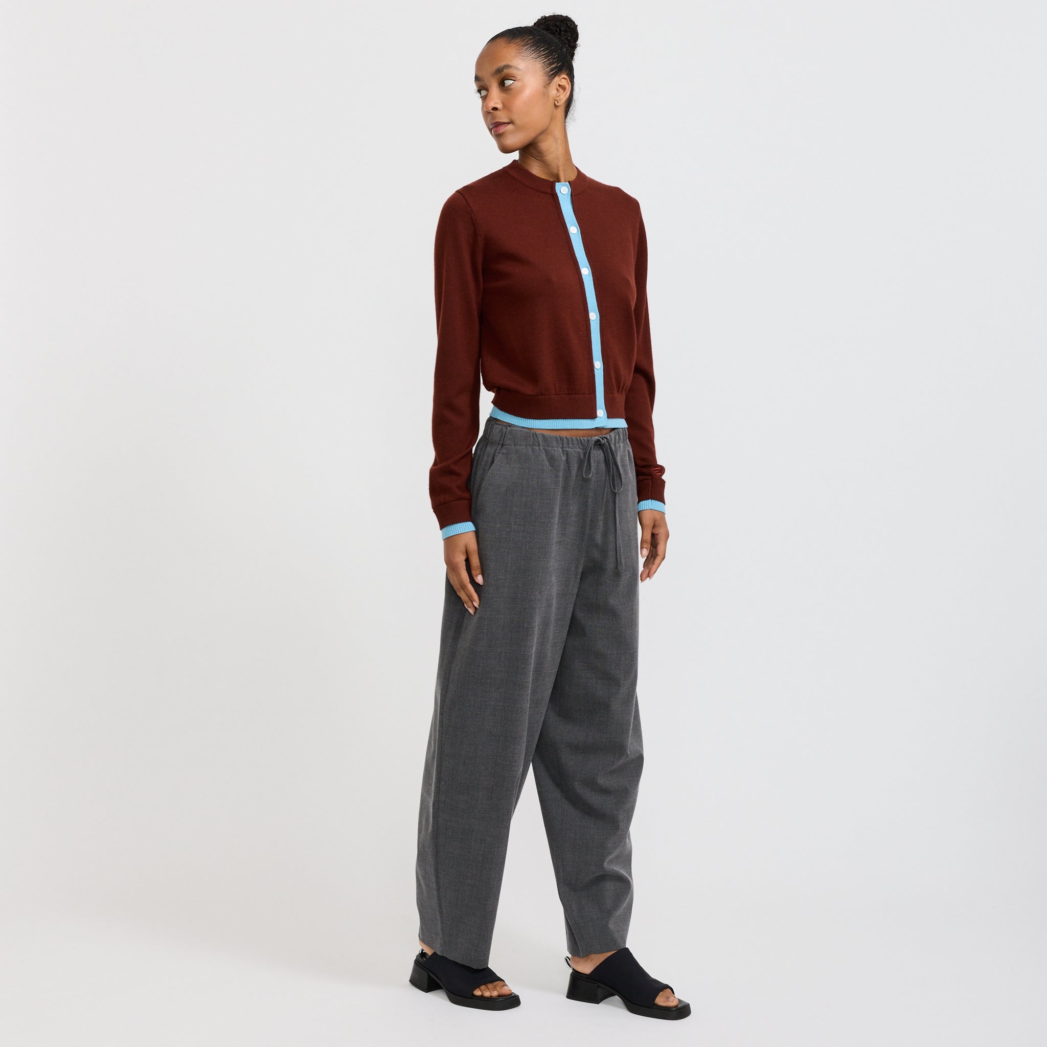 Roy Cardigan Brown