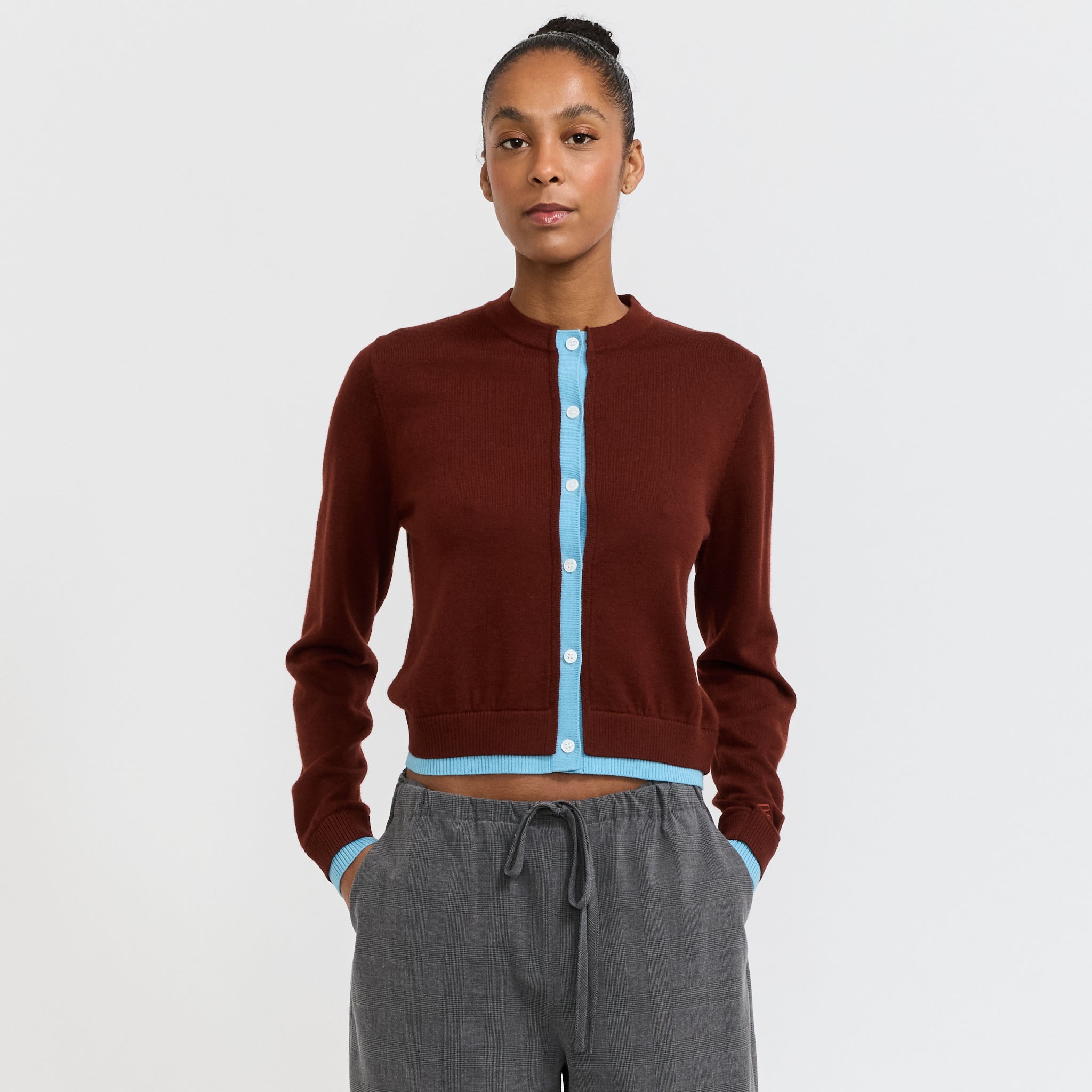 Roy Cardigan Brown