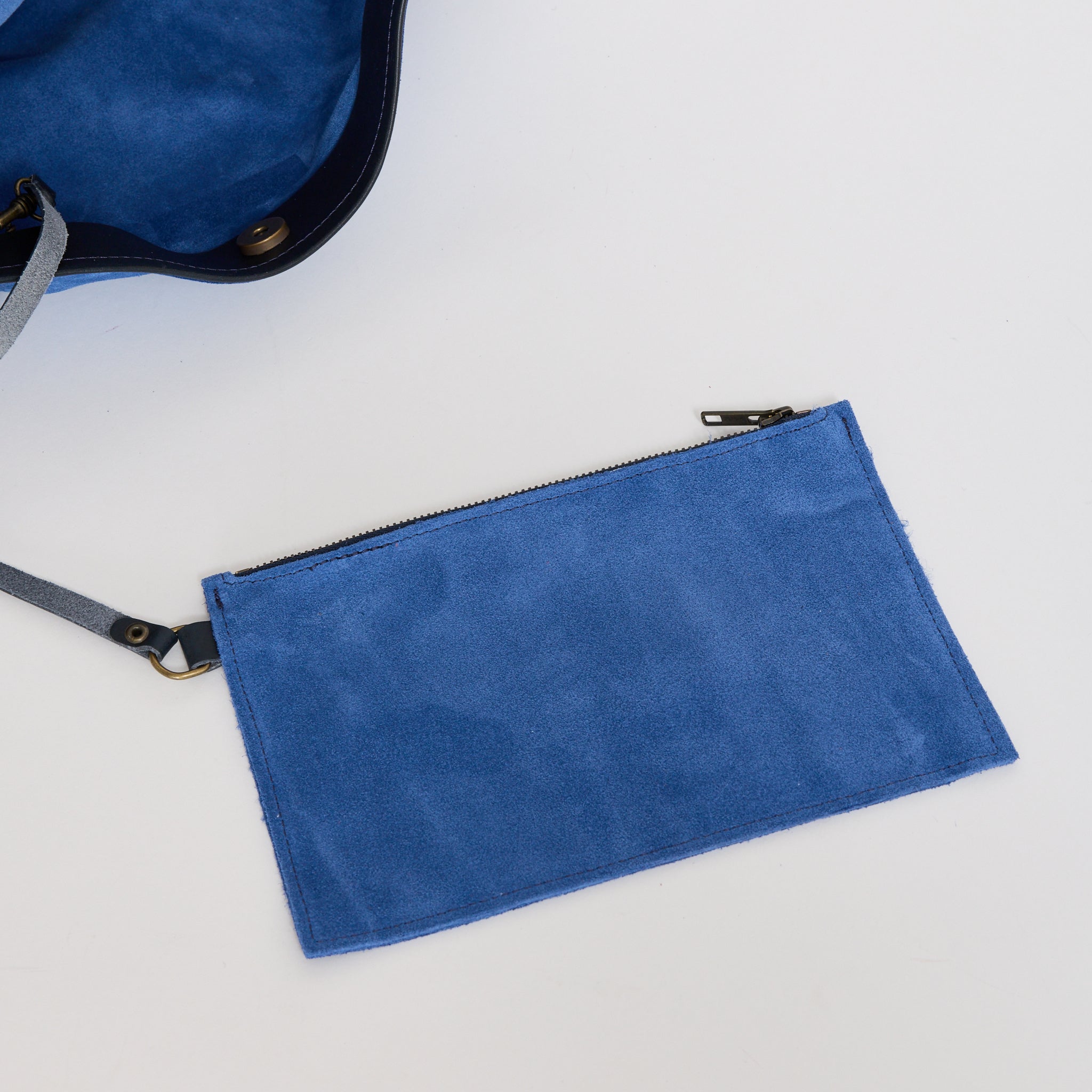Sofia Bucket Bag Agate Blue