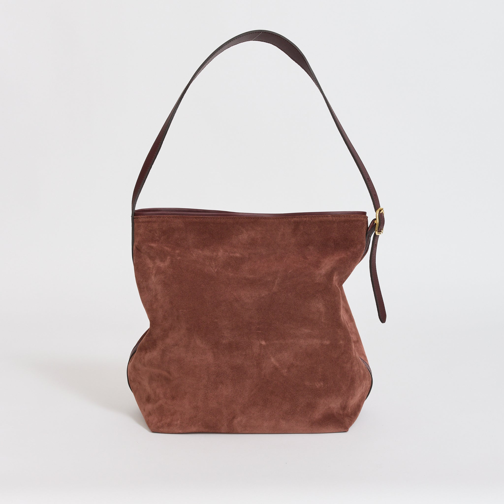 Sofia Bucket Bag Ruby Brown