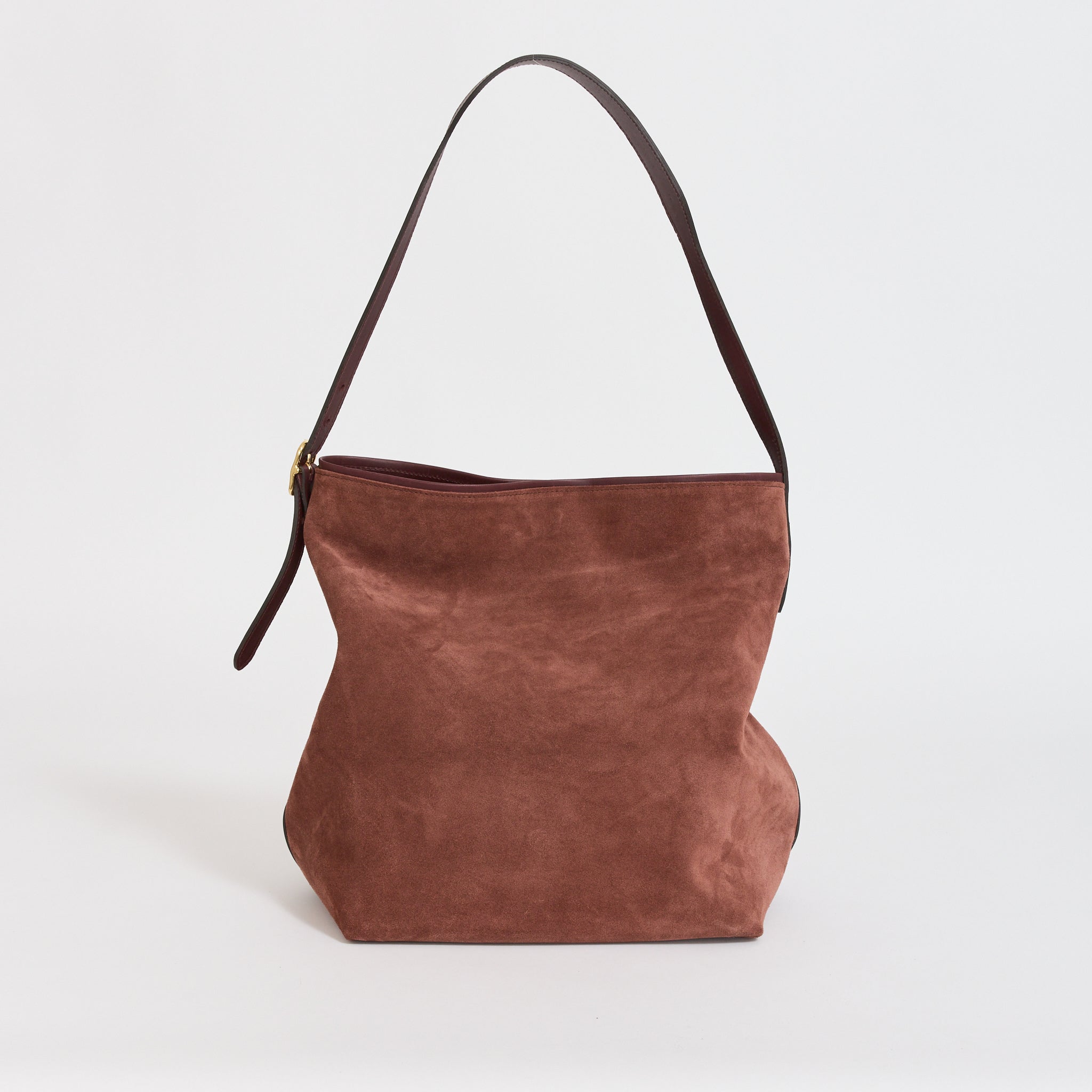 Sofia Bucket Bag Ruby Brown