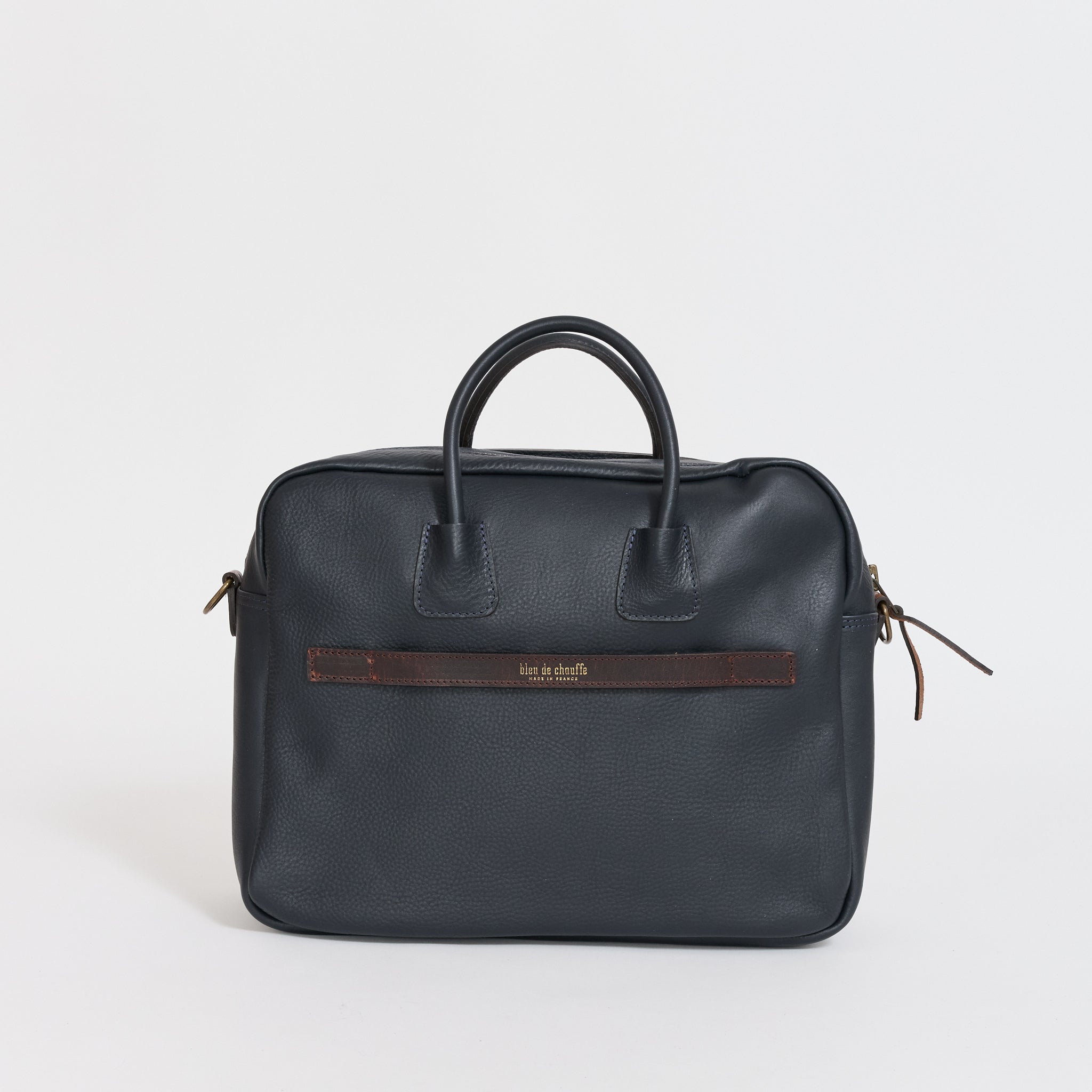 Zeppo Solo Business Bag Navy Blue