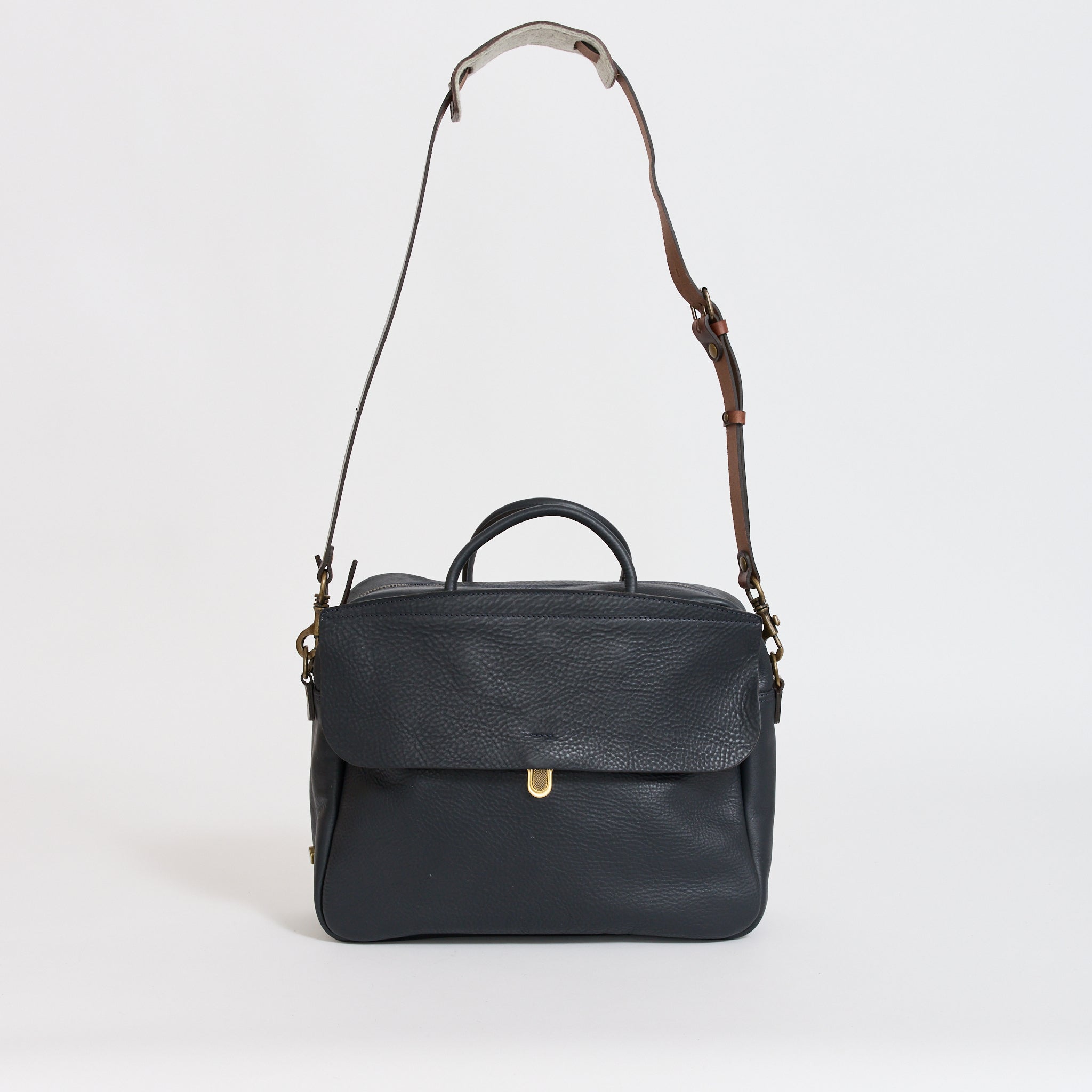 Zeppo Solo Business Bag Navy Blue