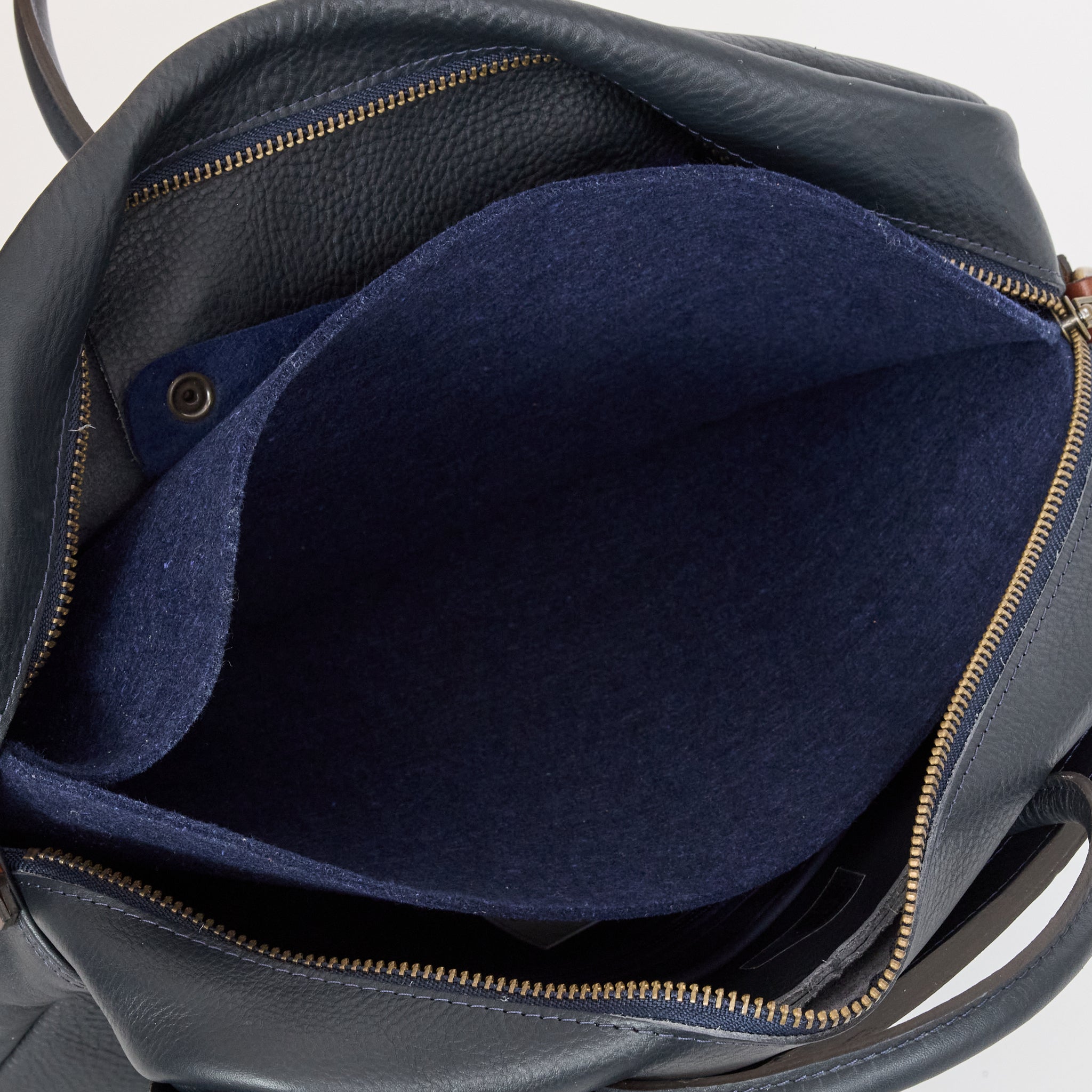 Zeppo Solo Business Bag Navy Blue