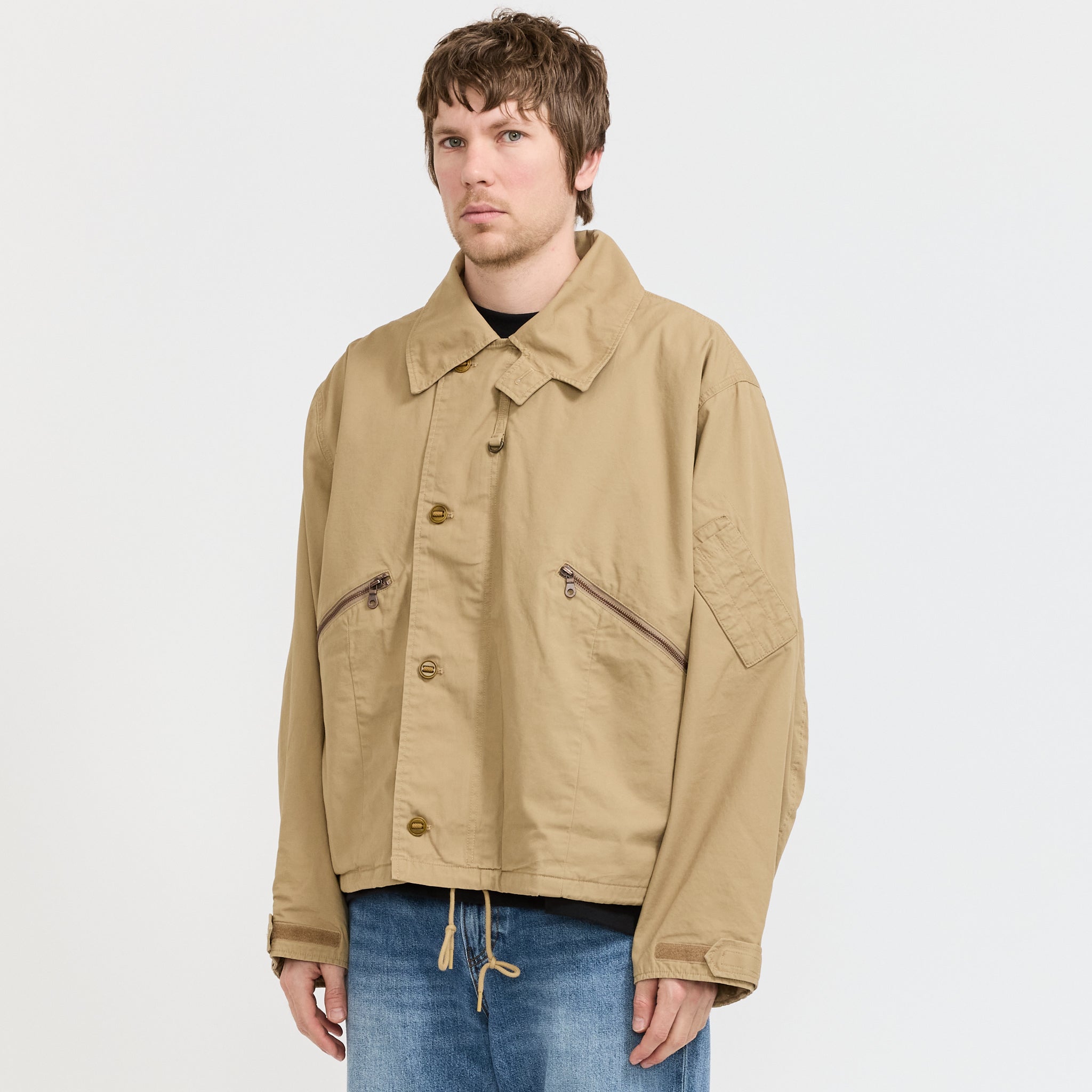 Blue Tab Pilot Jacket Harvest Gold