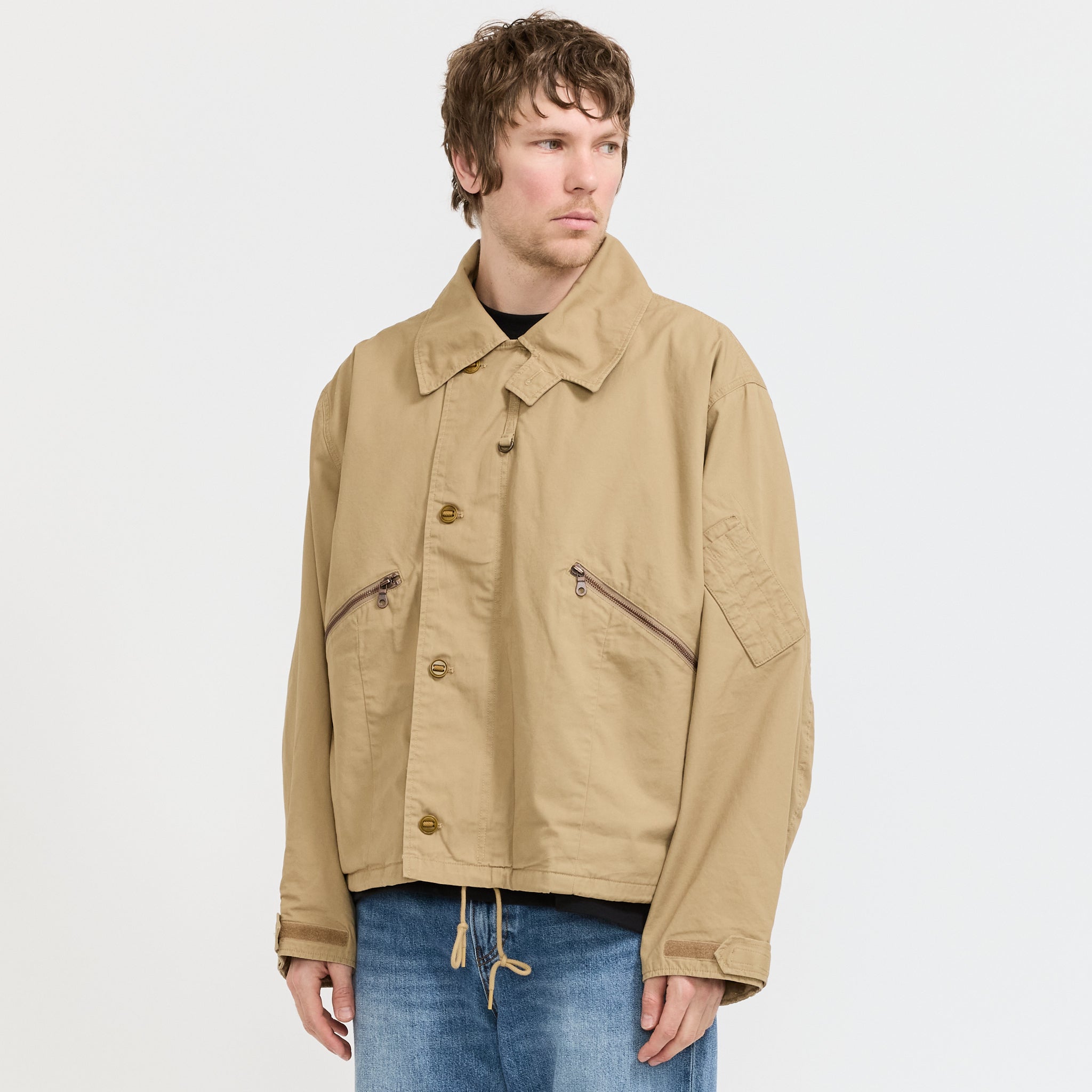 Blue Tab Pilot Jacket Harvest Gold