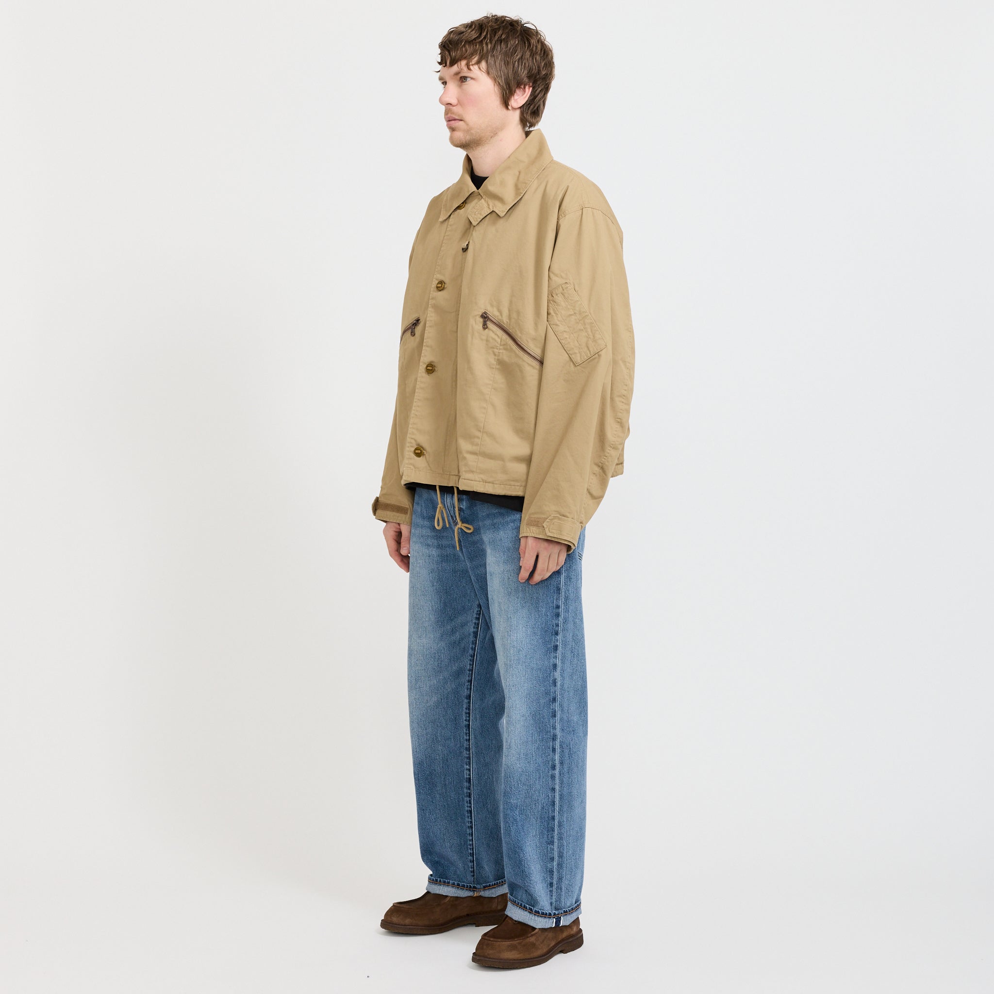 Blue Tab Pilot Jacket Harvest Gold