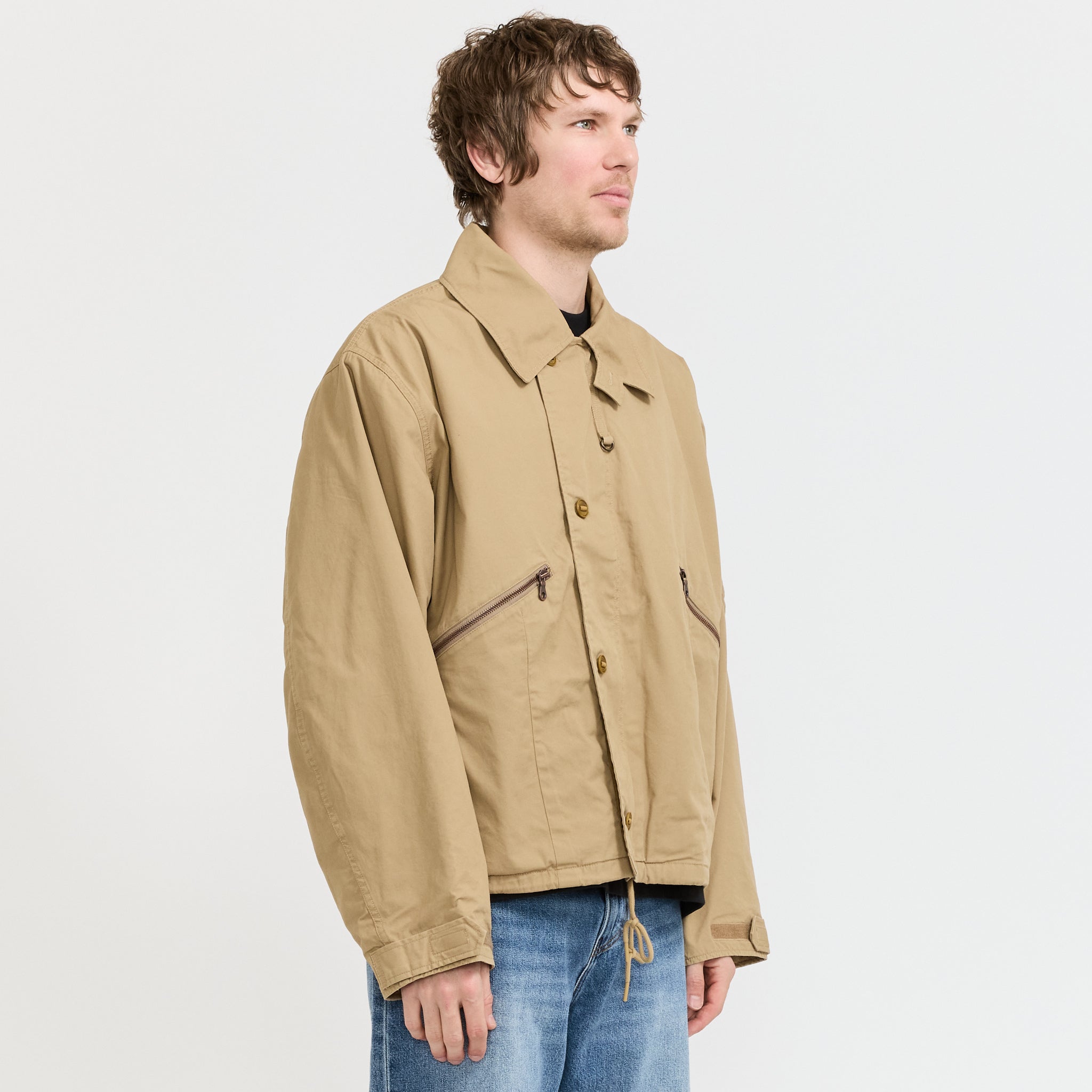 Blue Tab Pilot Jacket Harvest Gold