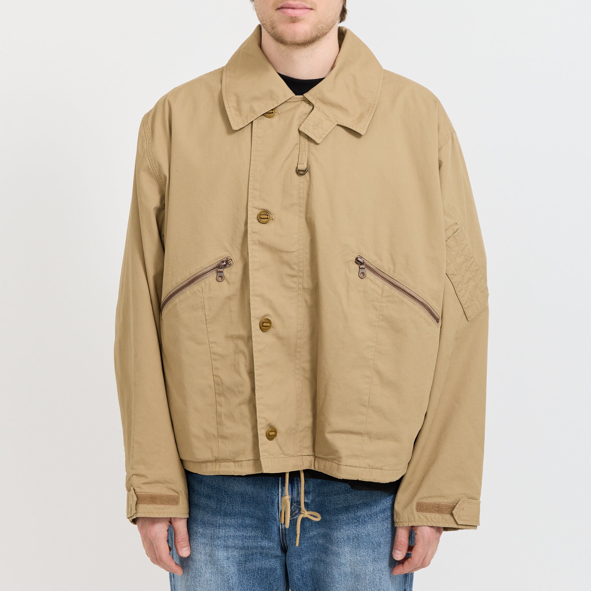 Blue Tab Pilot Jacket Harvest Gold