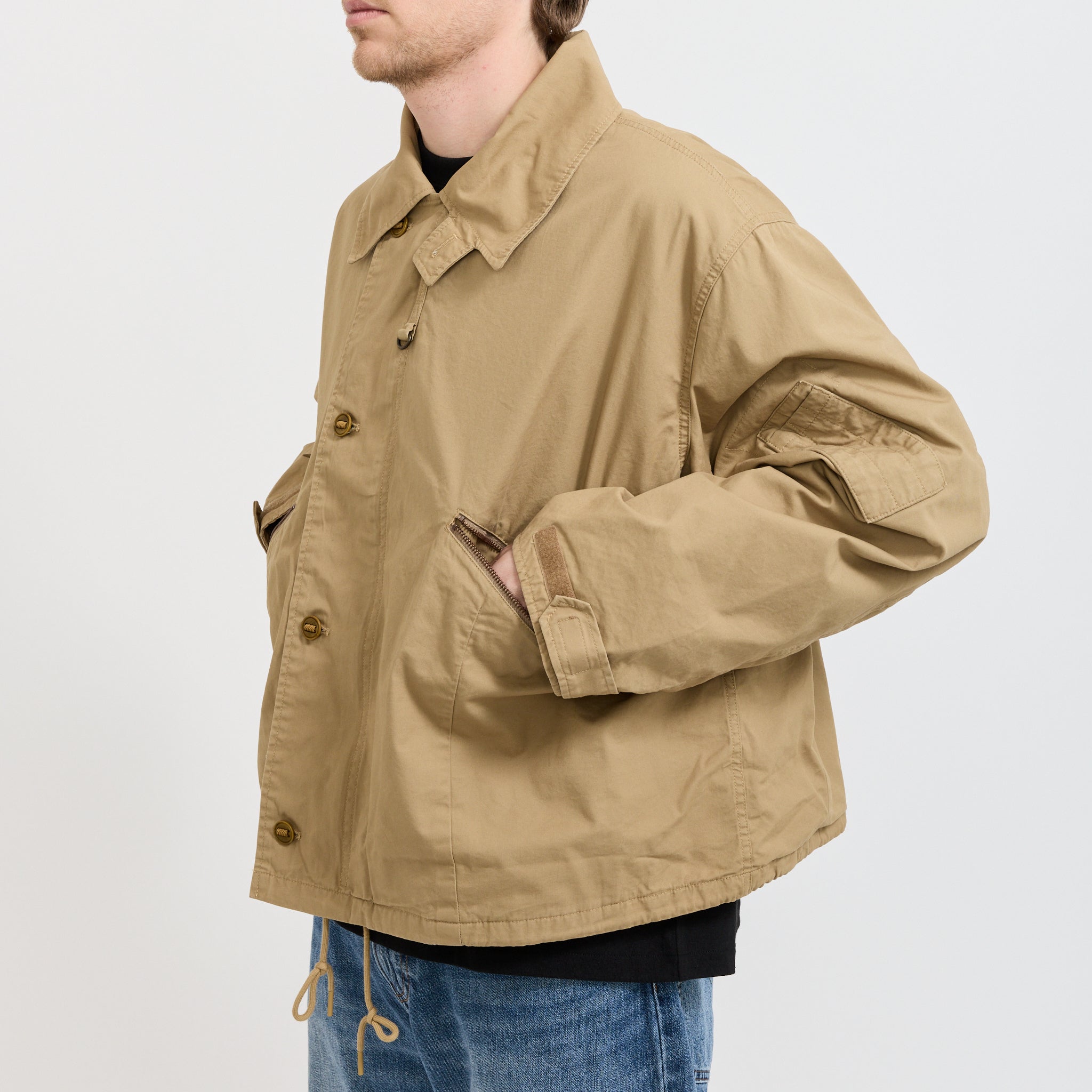 Blue Tab Pilot Jacket Harvest Gold
