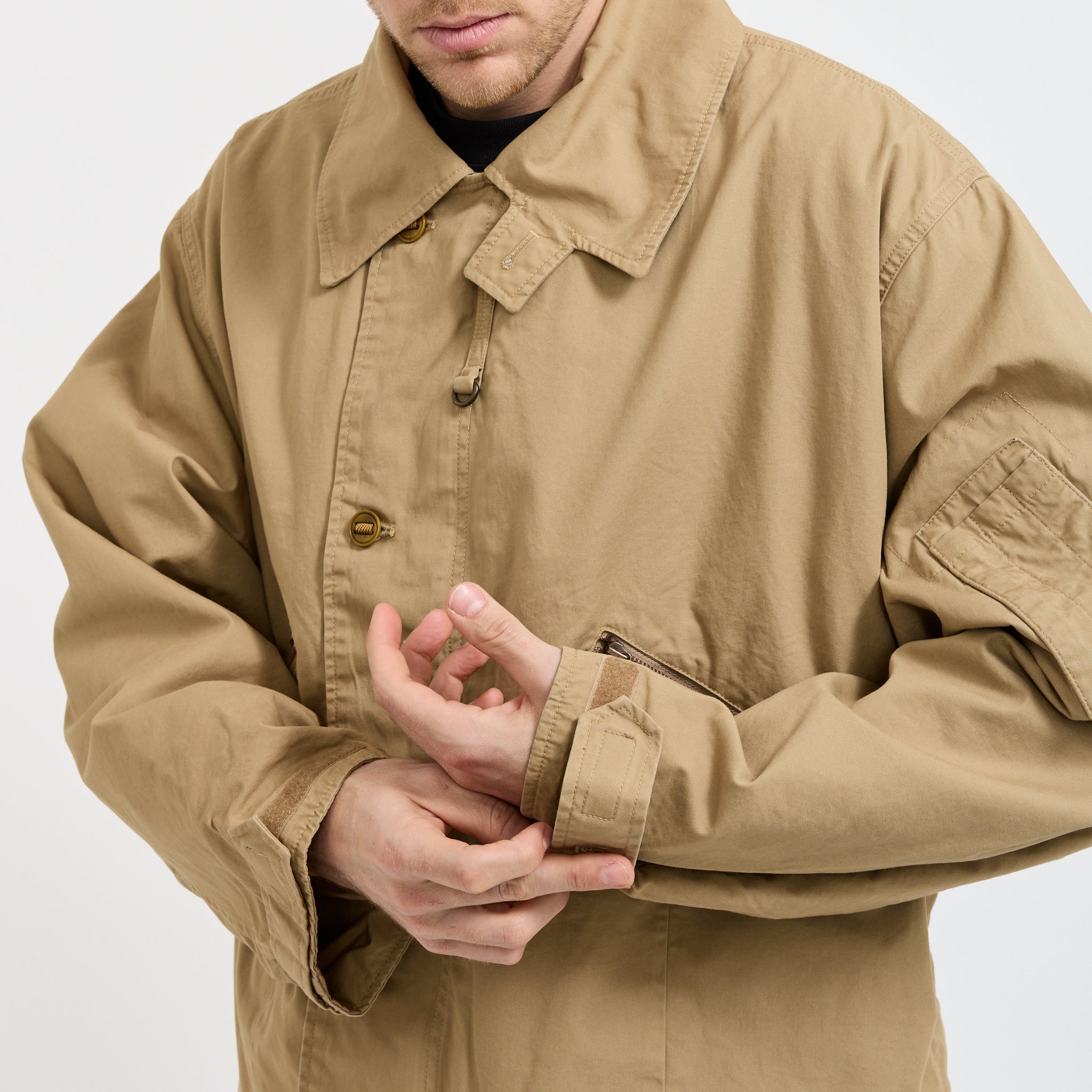 Blue Tab Pilot Jacket Harvest Gold