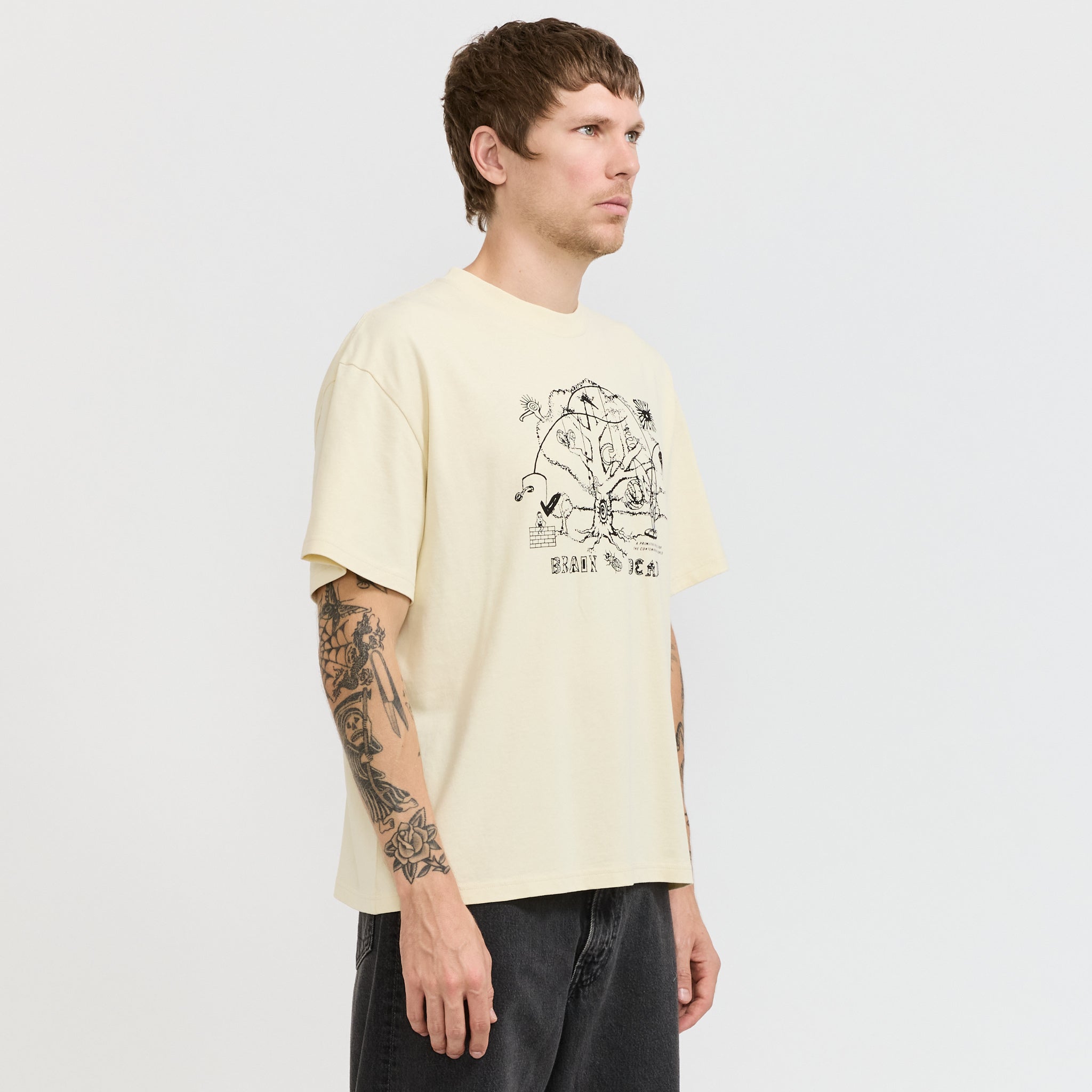 Brain Dead | Oracle T-Shirt Natural | Maplestore