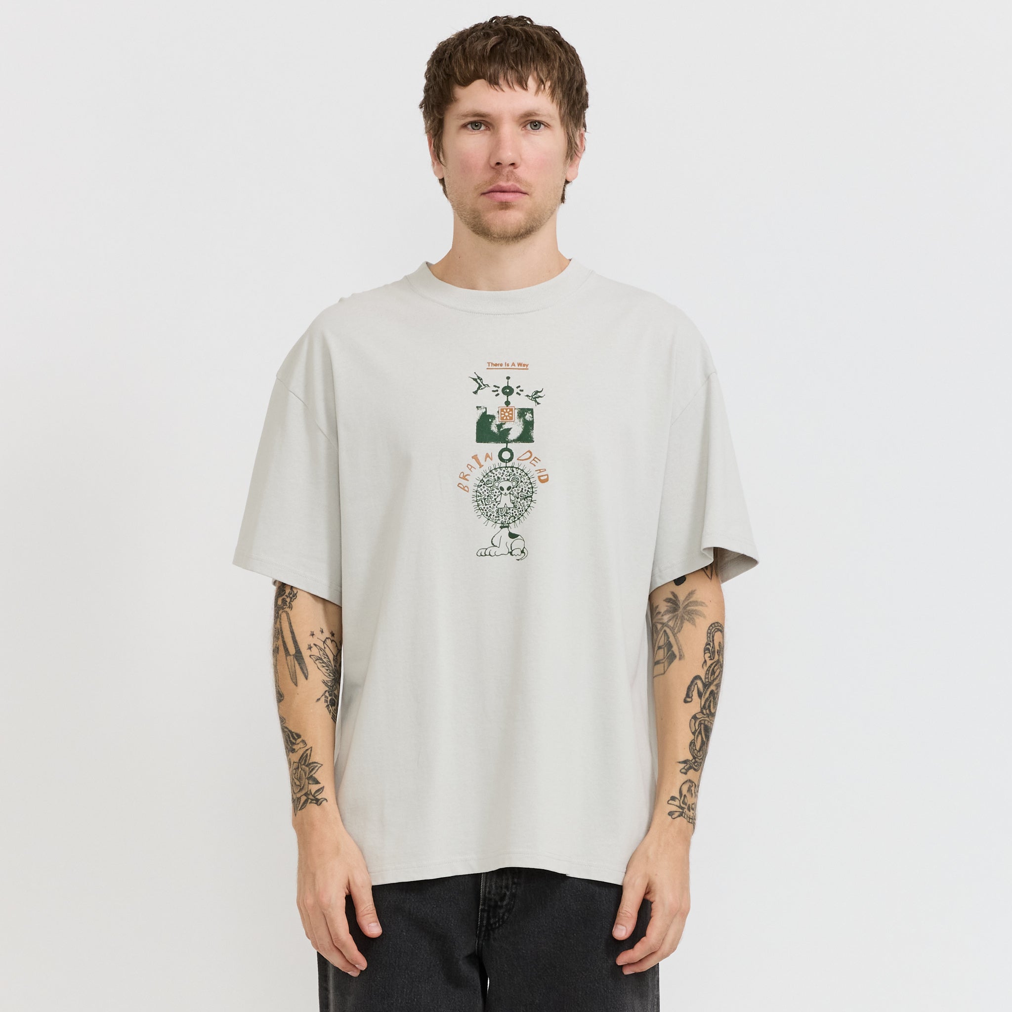 There Is A Way T-Shirt Grey