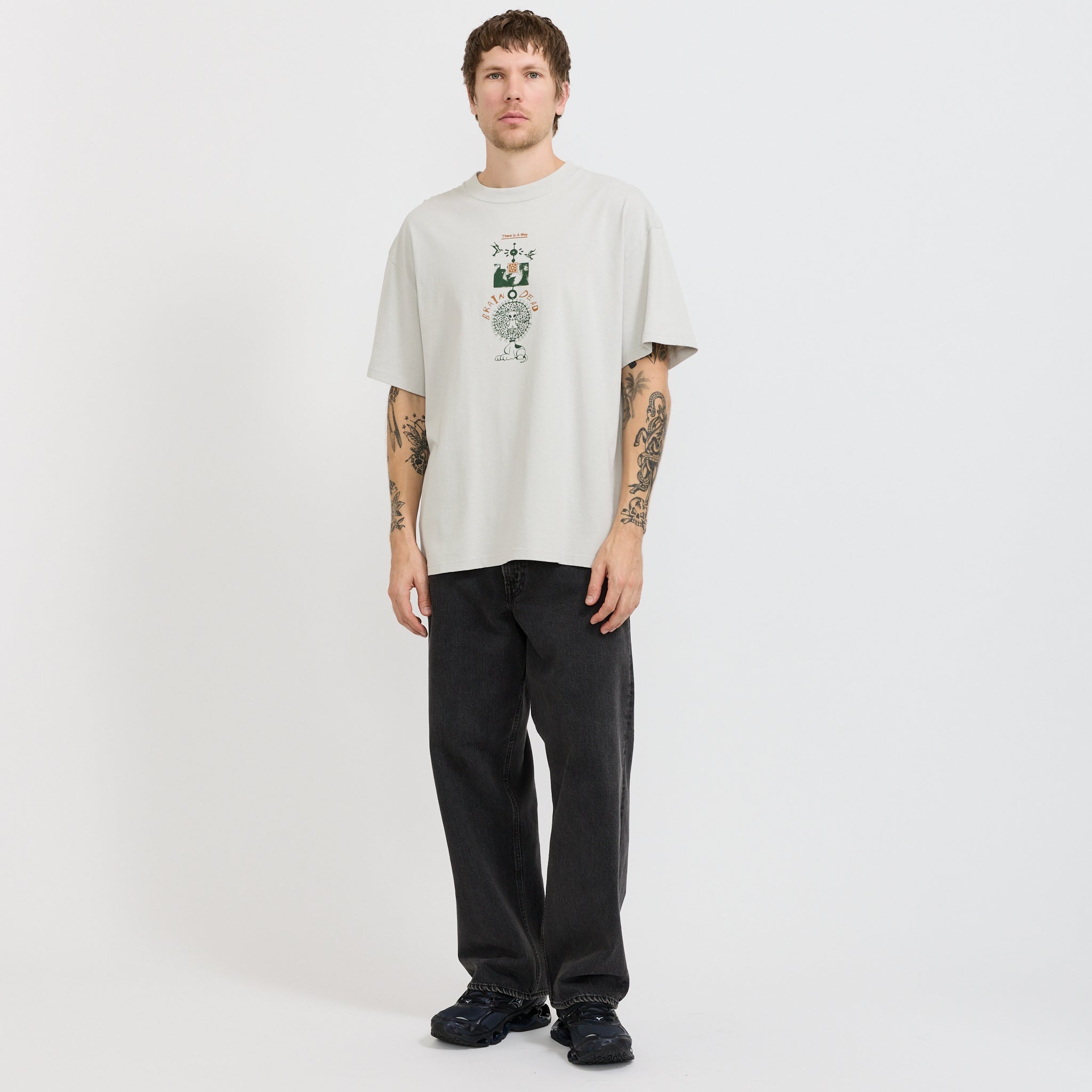 There Is A Way T-Shirt Grey