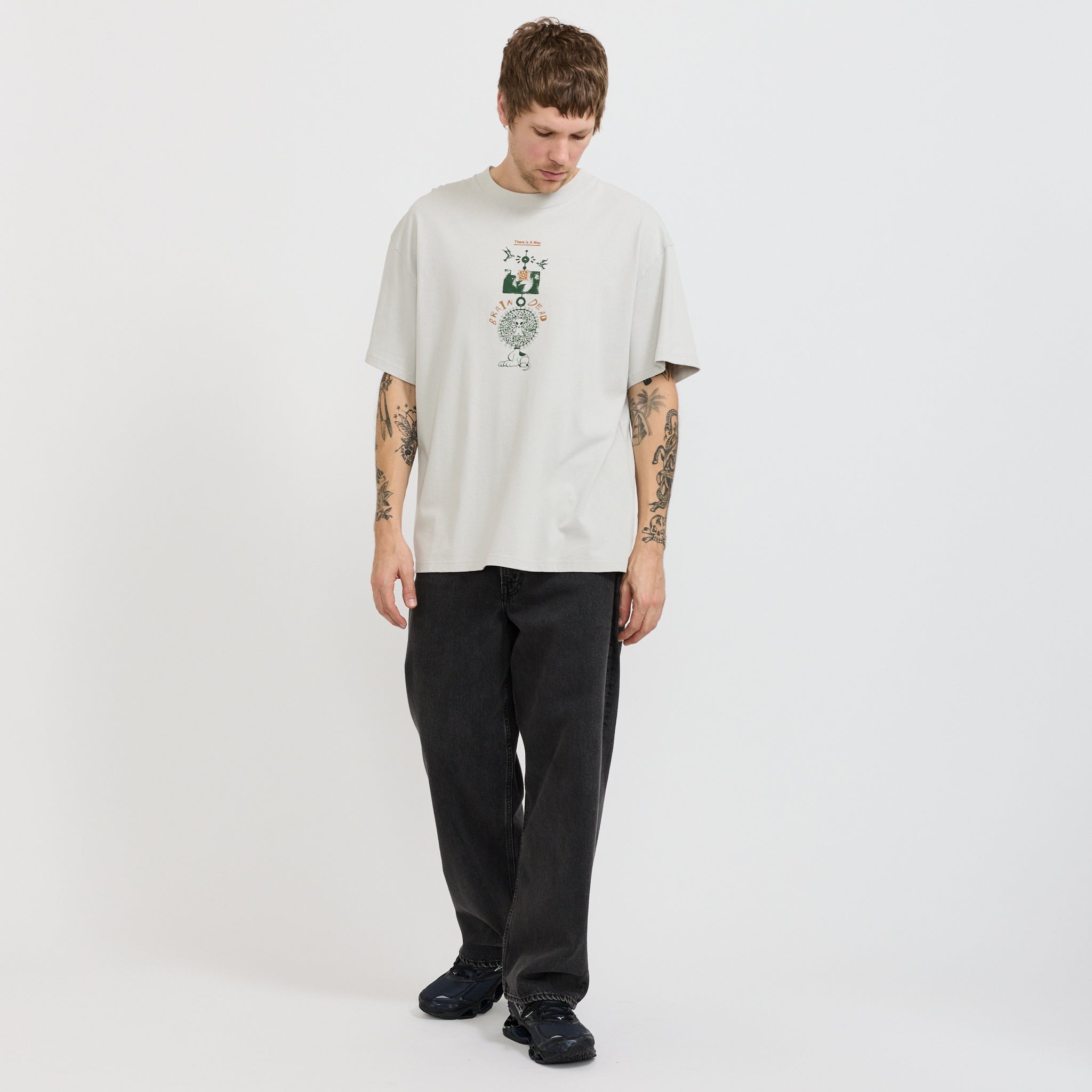 There Is A Way T-Shirt Grey