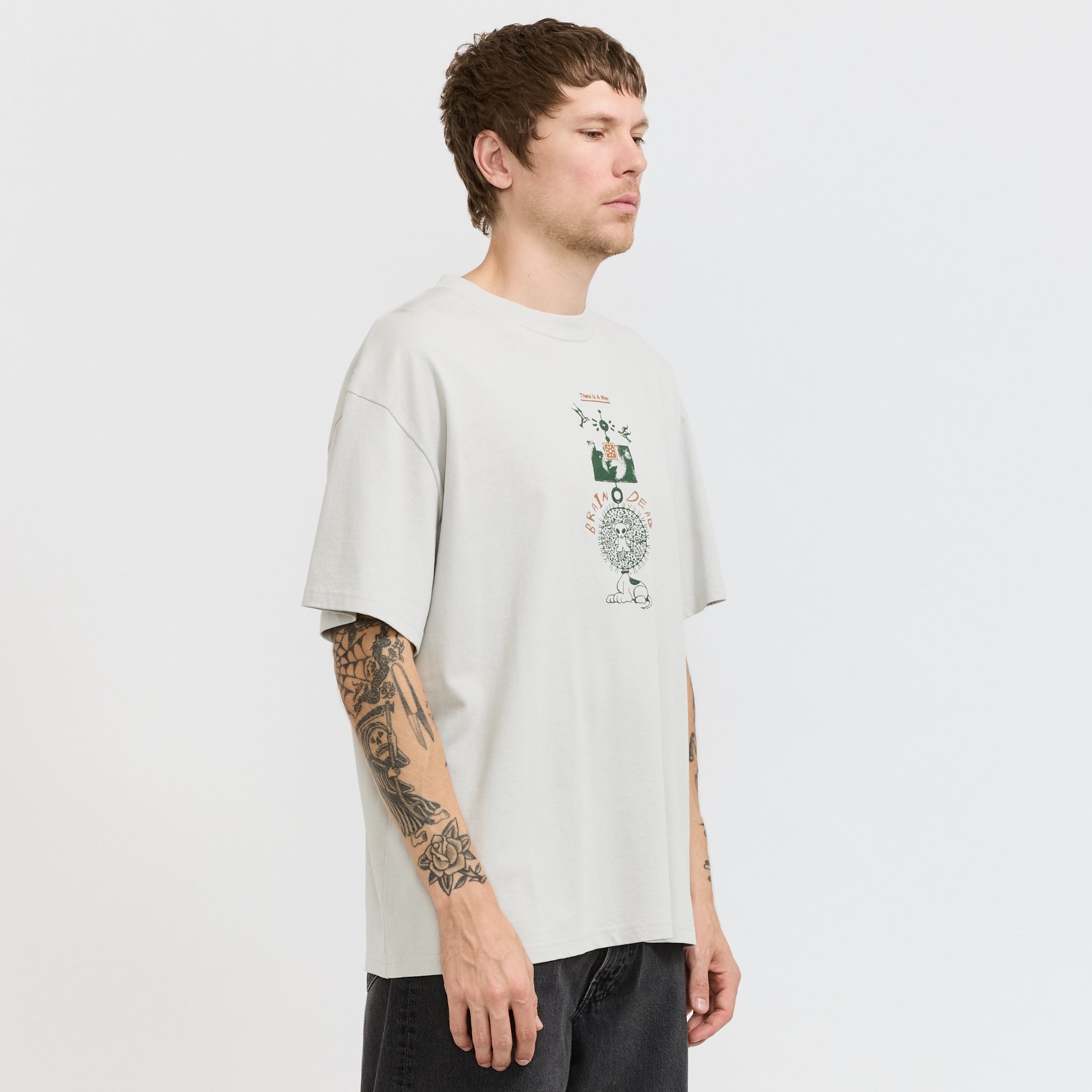 There Is A Way T-Shirt Grey