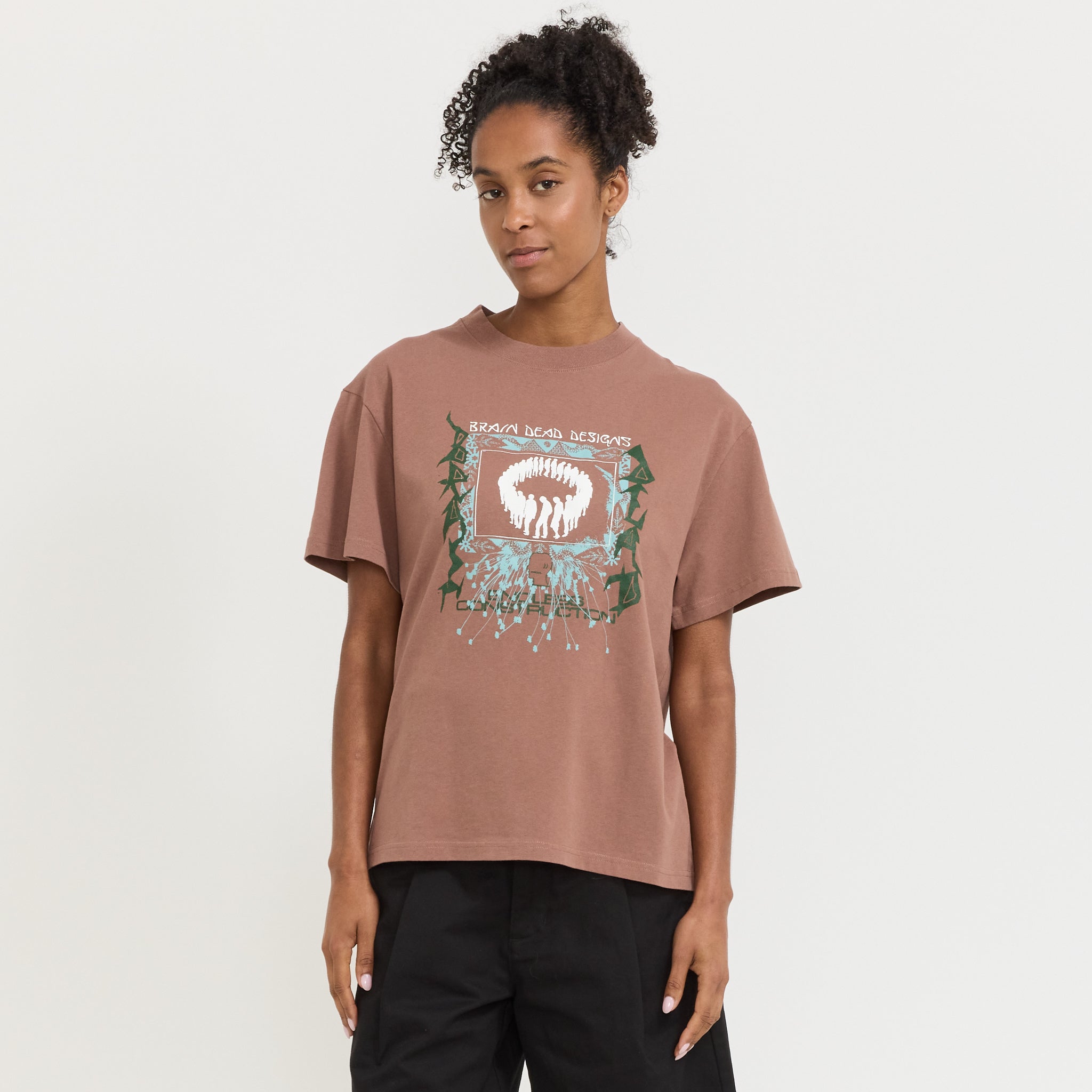 Endless Construction T-Shirt Nutmeg Women's