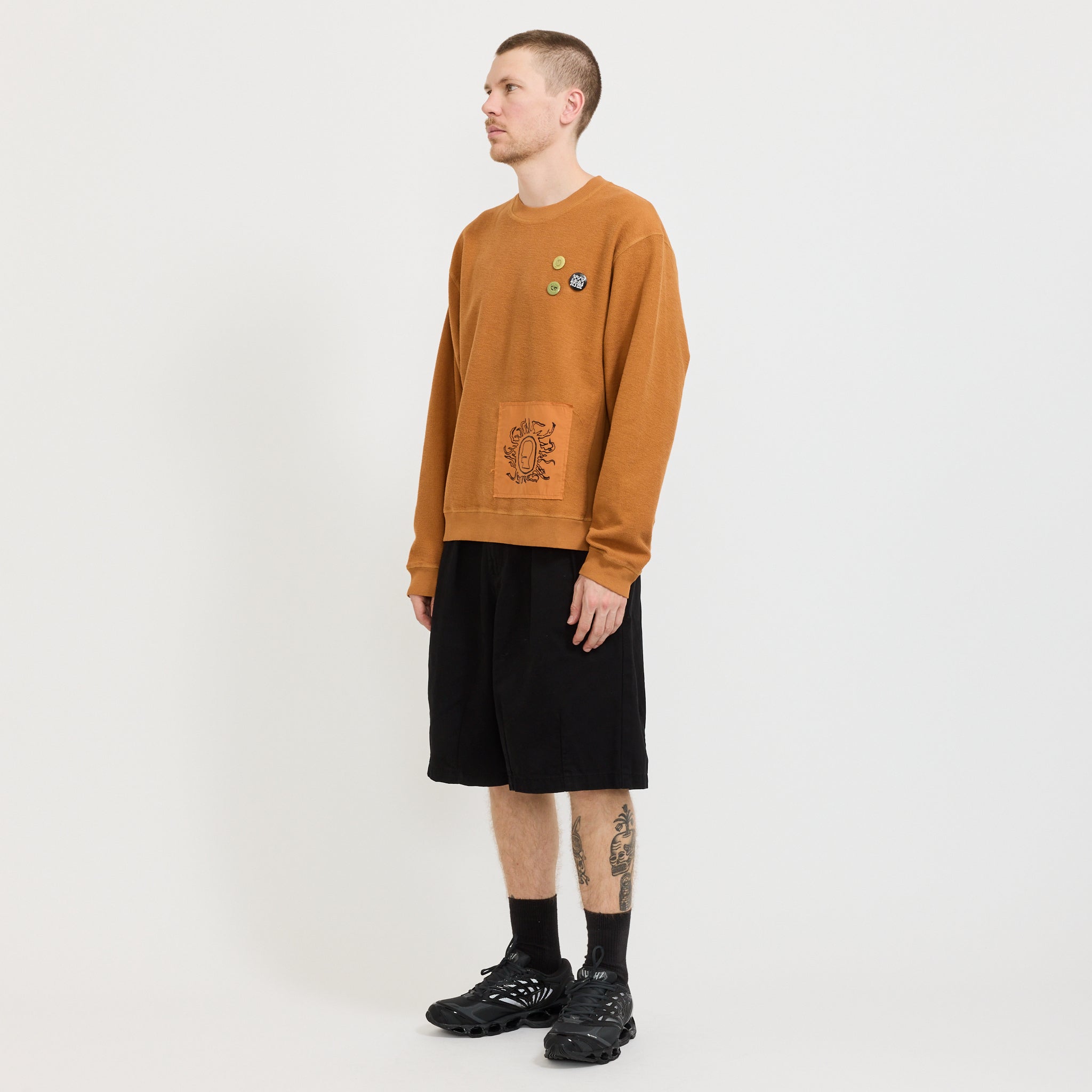 Gargoyle Crewneck Light Brown