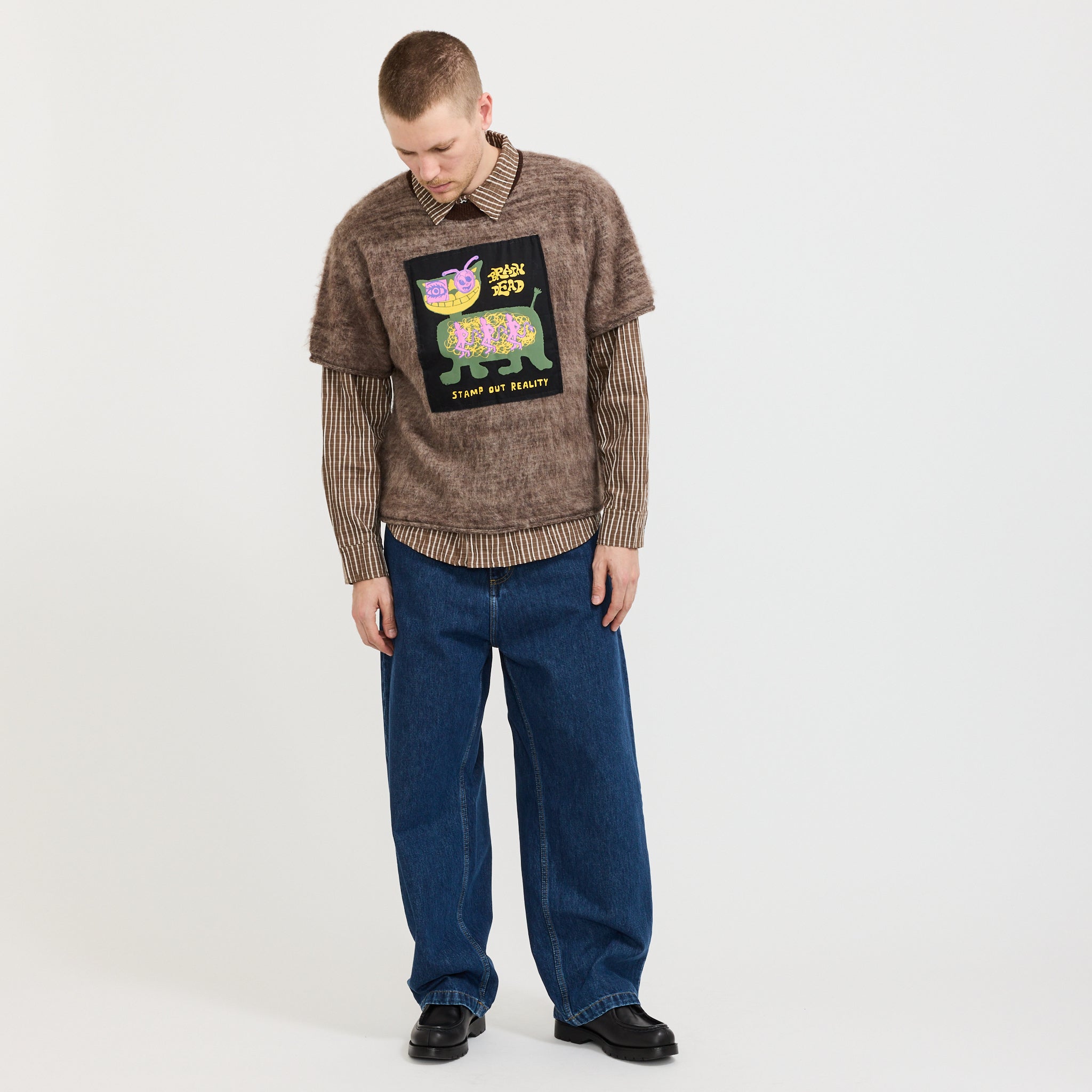 Minzie Short Sleeve Sweater Olive