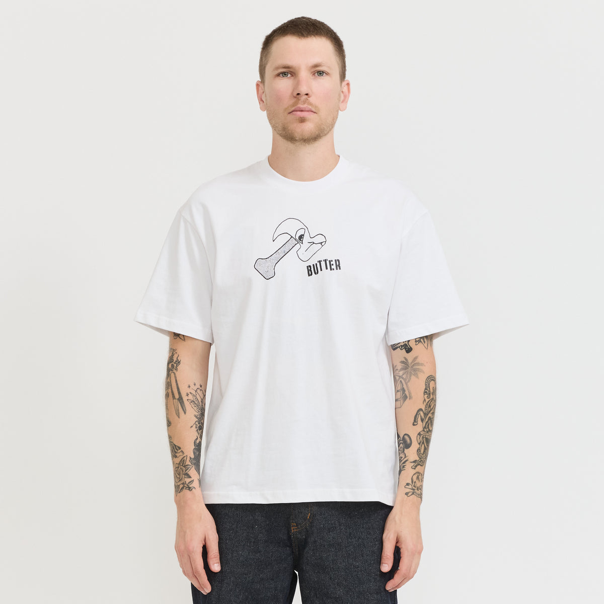 Butter Goods | Heavy Tee White | Maplestore