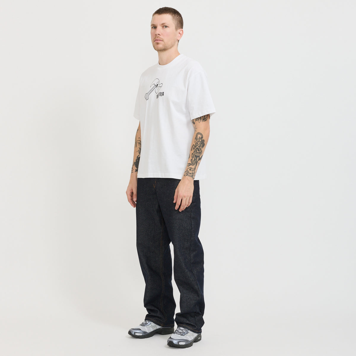 Butter Goods | Heavy Tee White | Maplestore