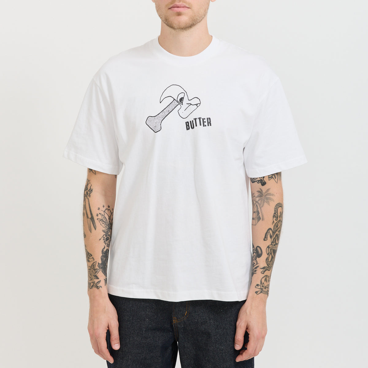 Butter Goods | Heavy Tee White | Maplestore