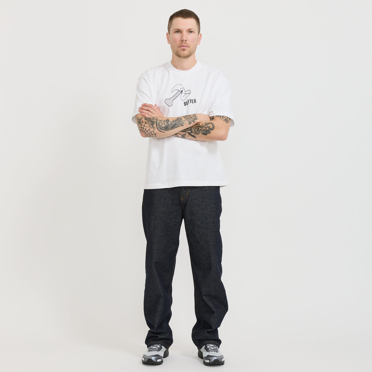 Butter Goods | Heavy Tee White | Maplestore