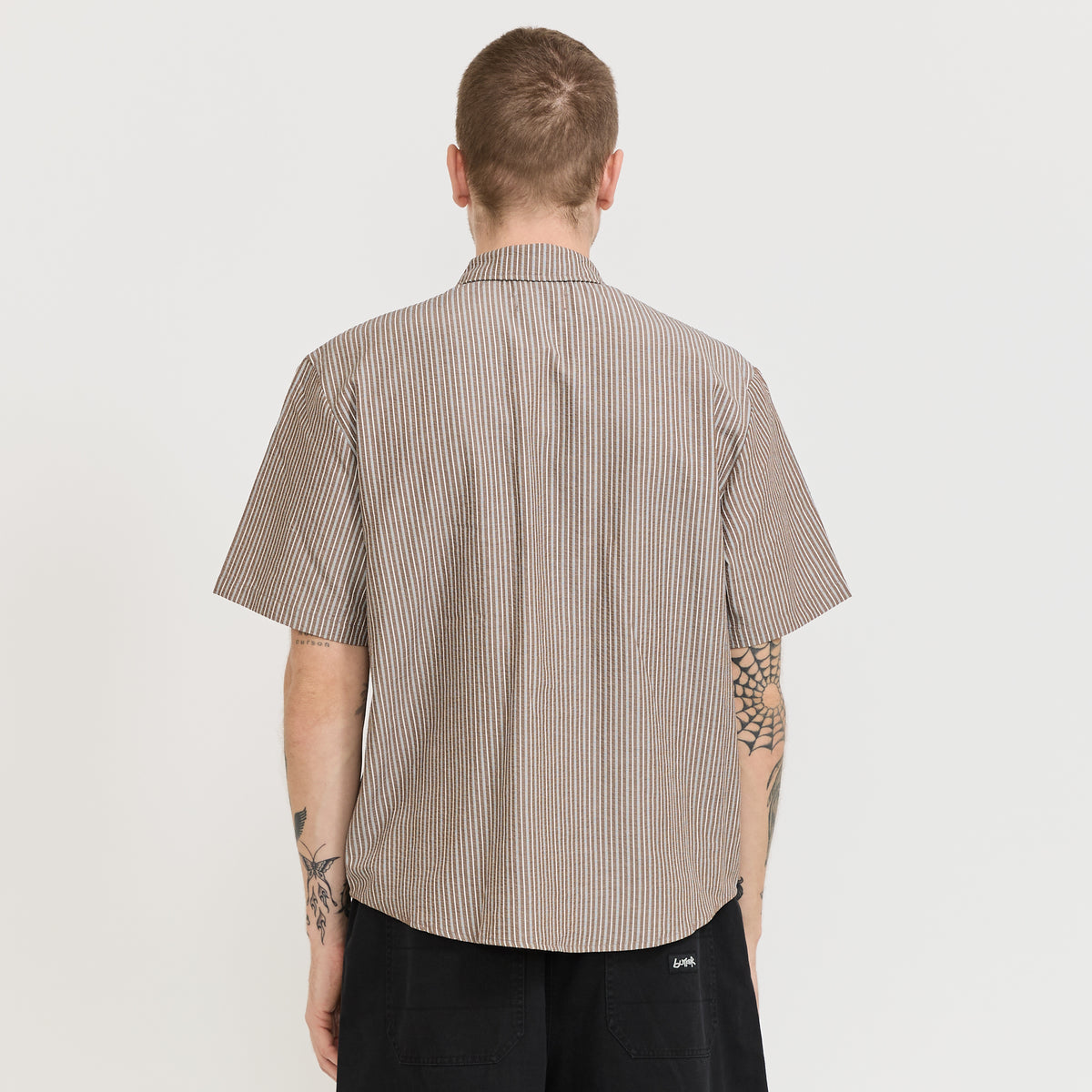 Butter Goods | Equipment S/S Shirt Brown | Maplestore