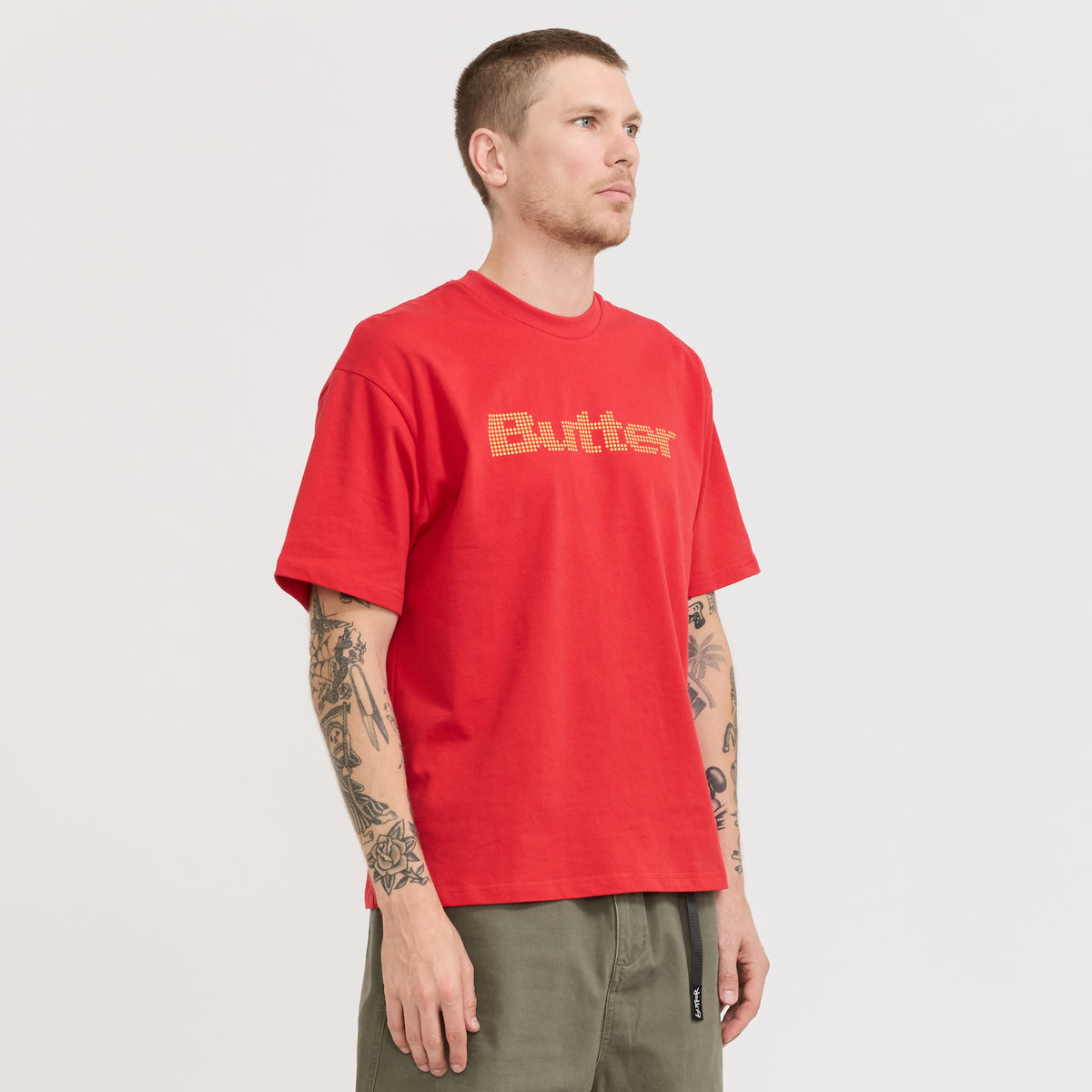 Butter Goods | Stars Tee Red | Maplestore