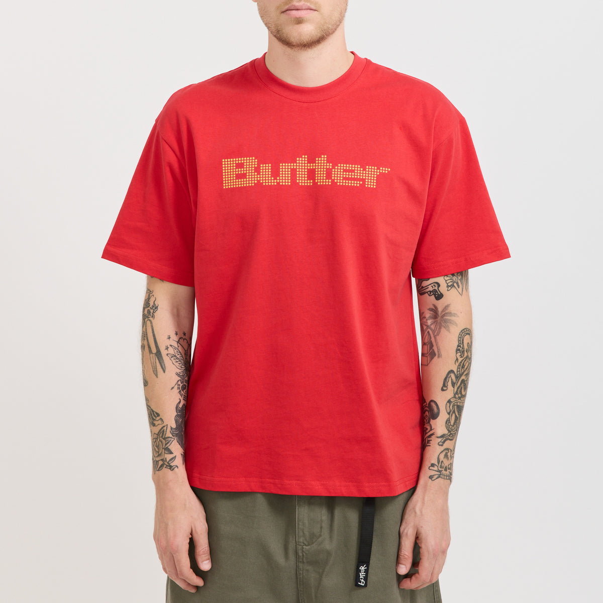 Butter Goods | Stars Tee Red | Maplestore