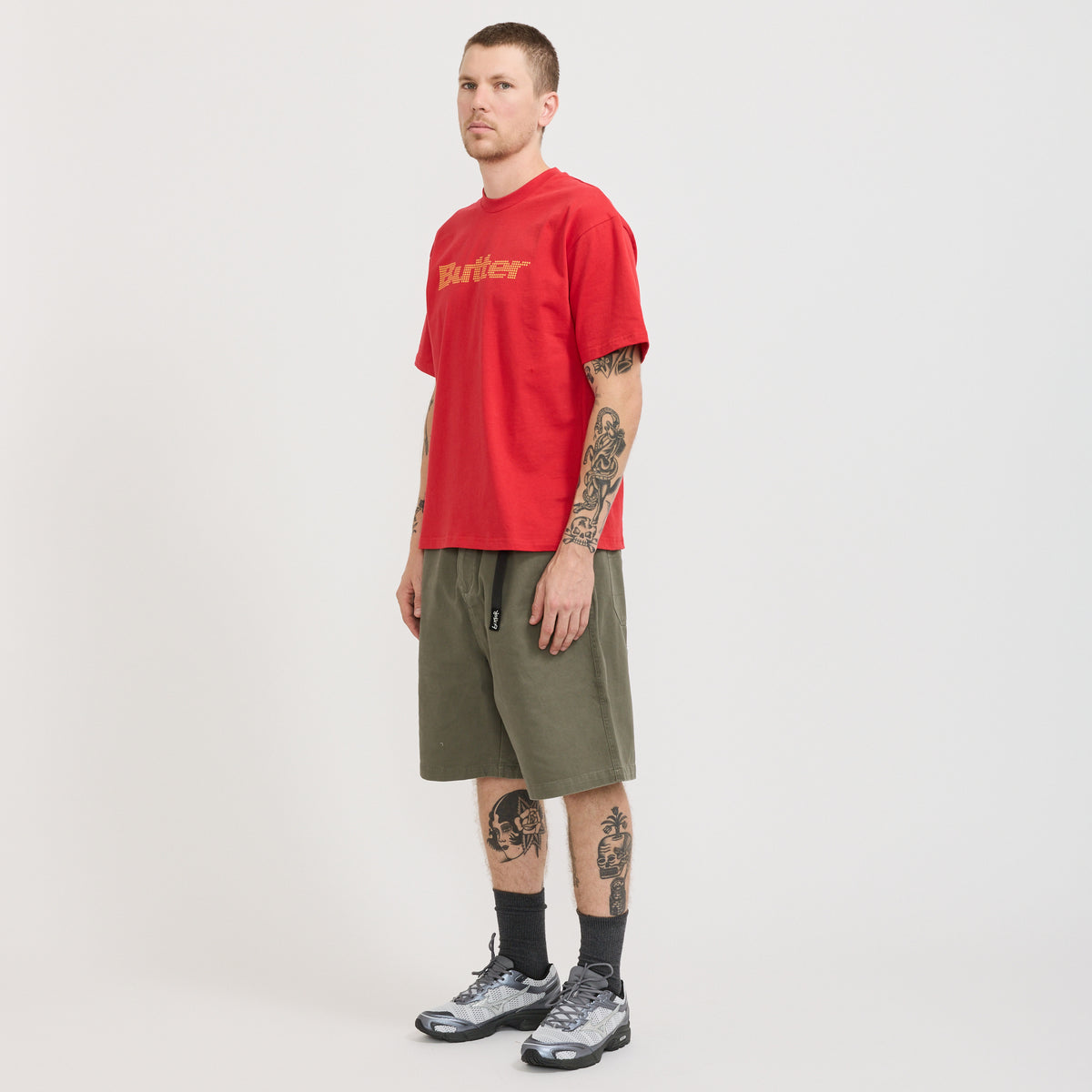 Butter Goods | Stars Tee Red | Maplestore