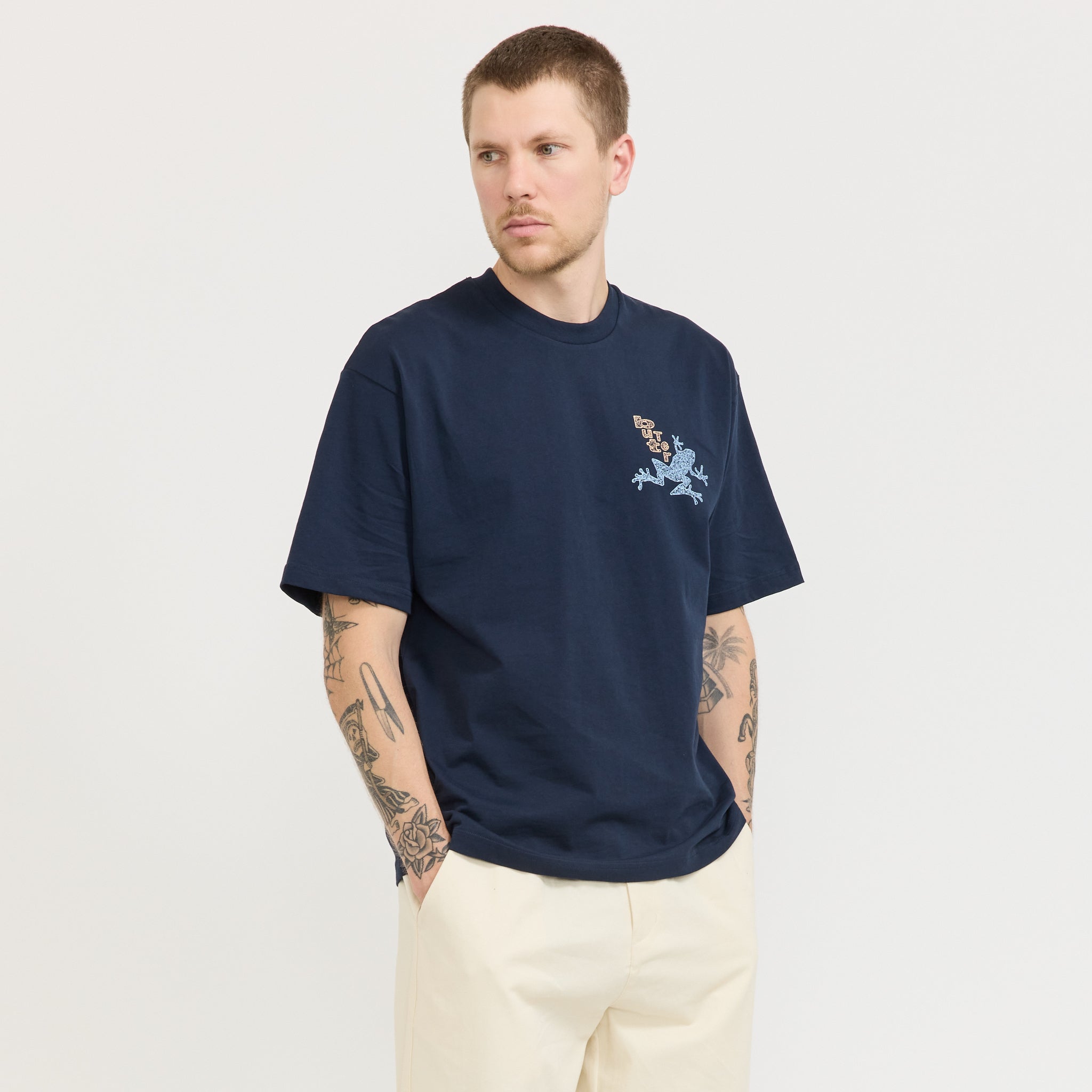 Croaker Tee Navy
