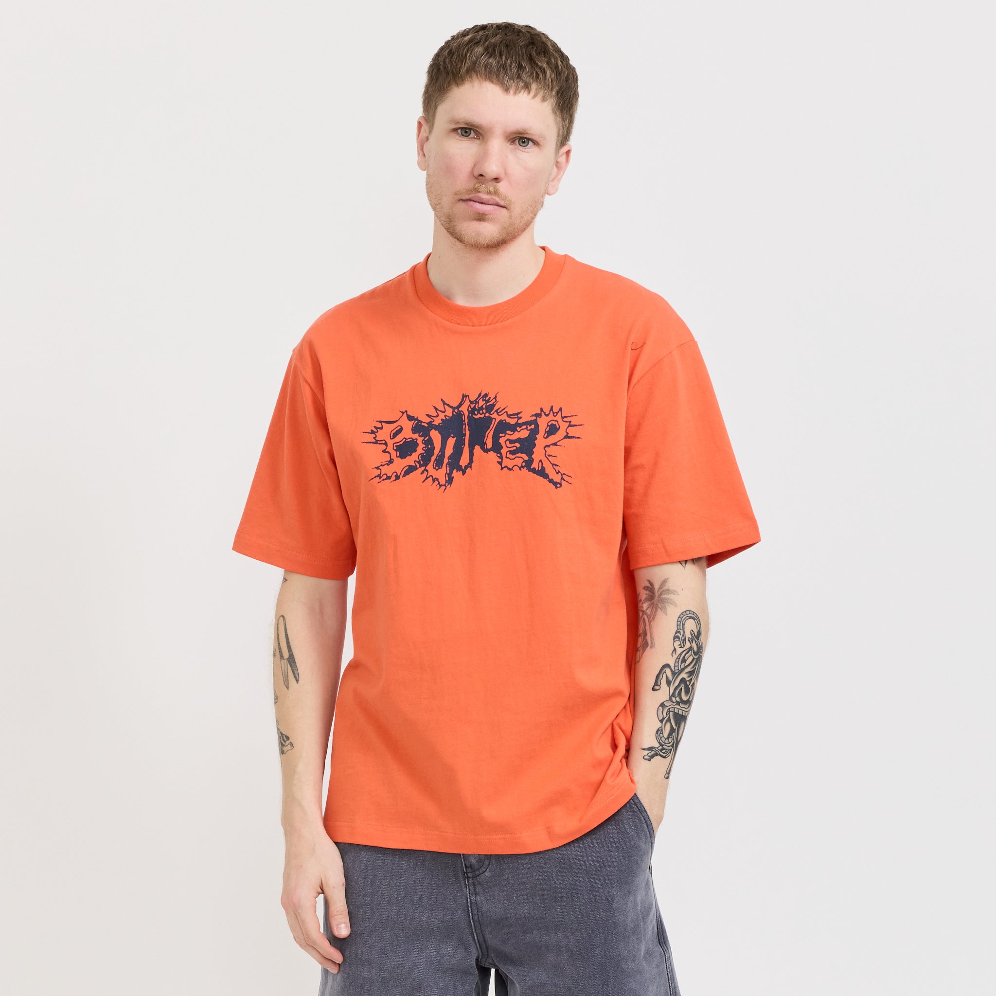 Butter Goods | Eruption Tee Coral | Maplestore